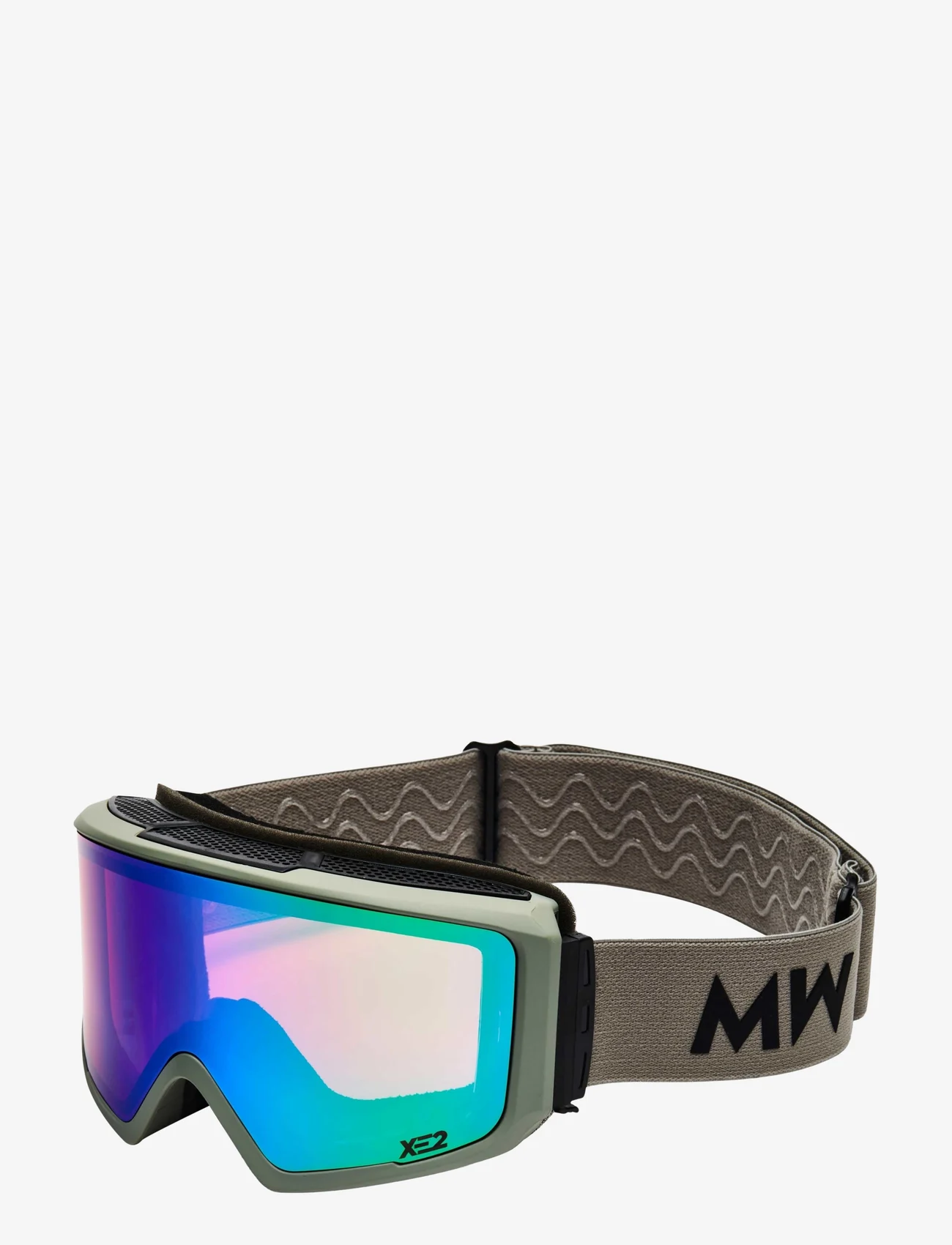 MessyWeekend - FLIP XE2 - wintersports equipment - light grey green mirrored - 0