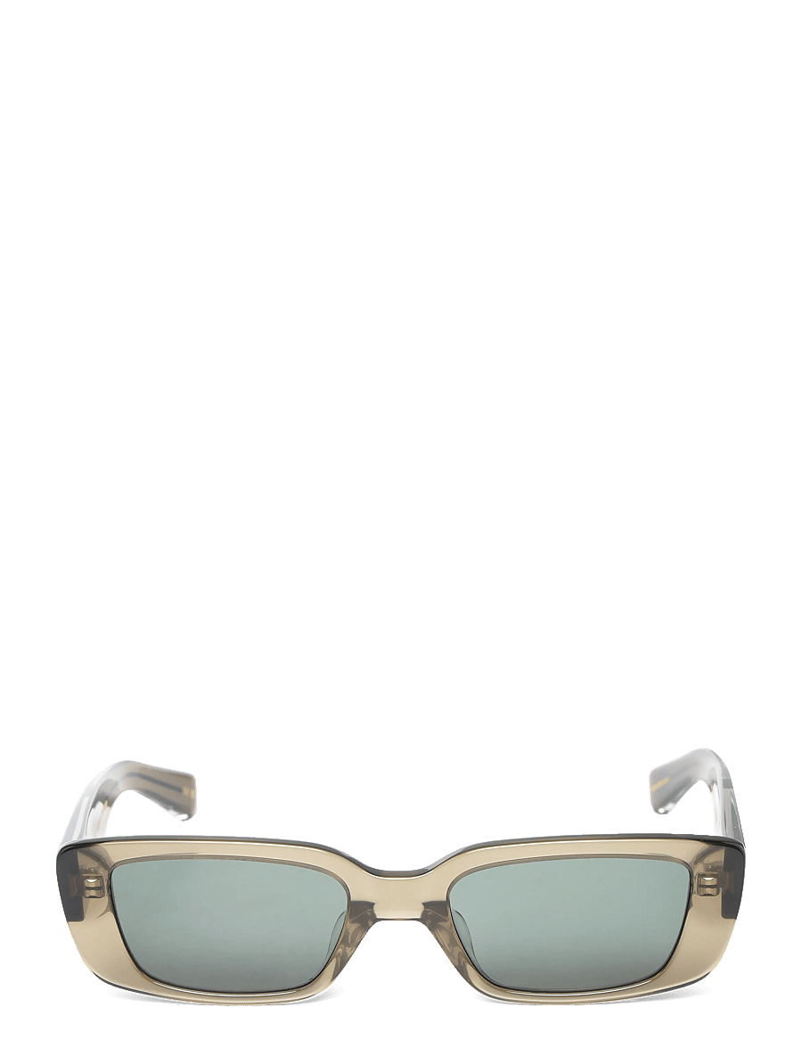 MessyWeekend - GRACE REVEAL - eckiger rahmen - bottle green transparent green - 1