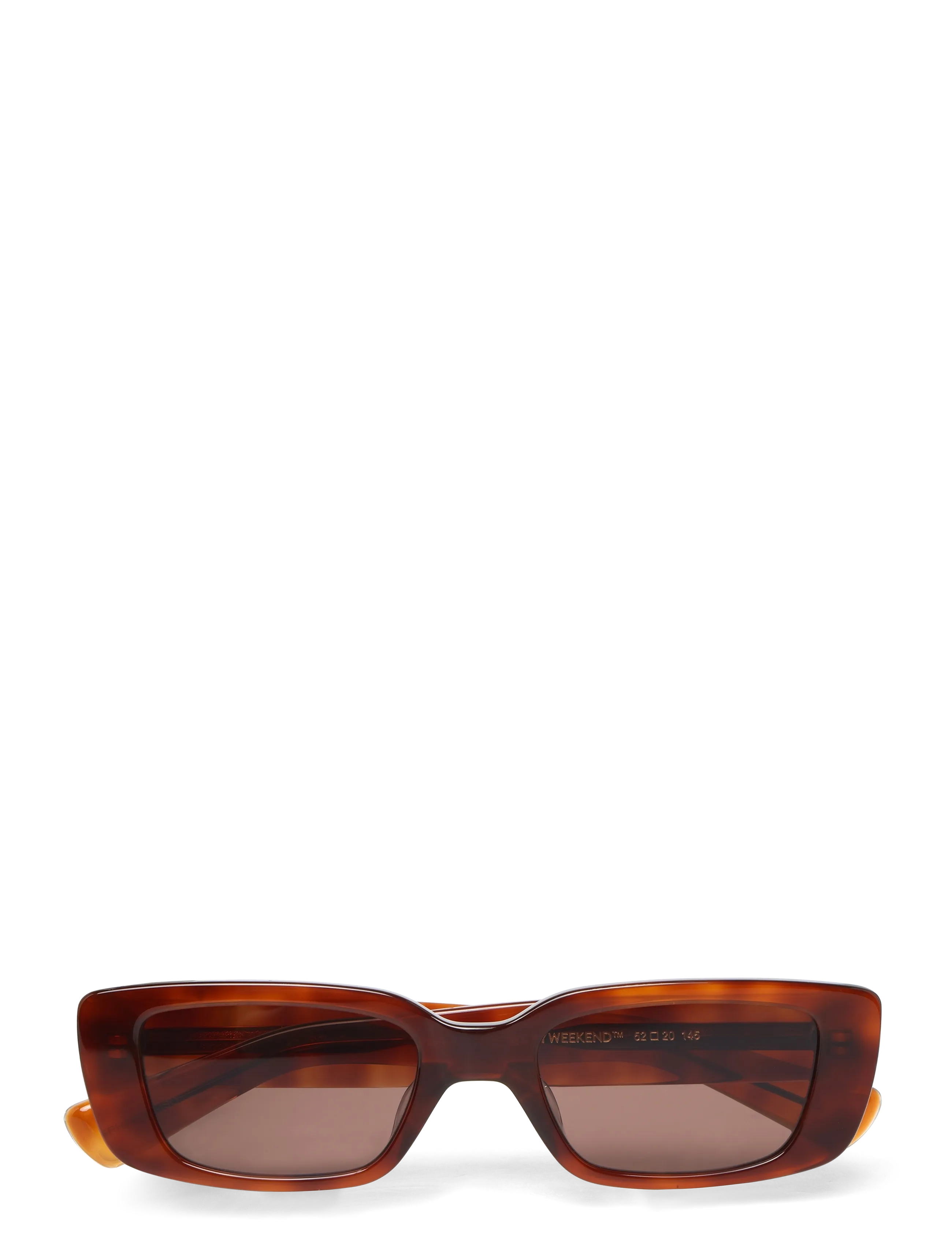 MessyWeekend Grace Reveal, One Size, Sunglasses, Braun - Square Frame Frauen