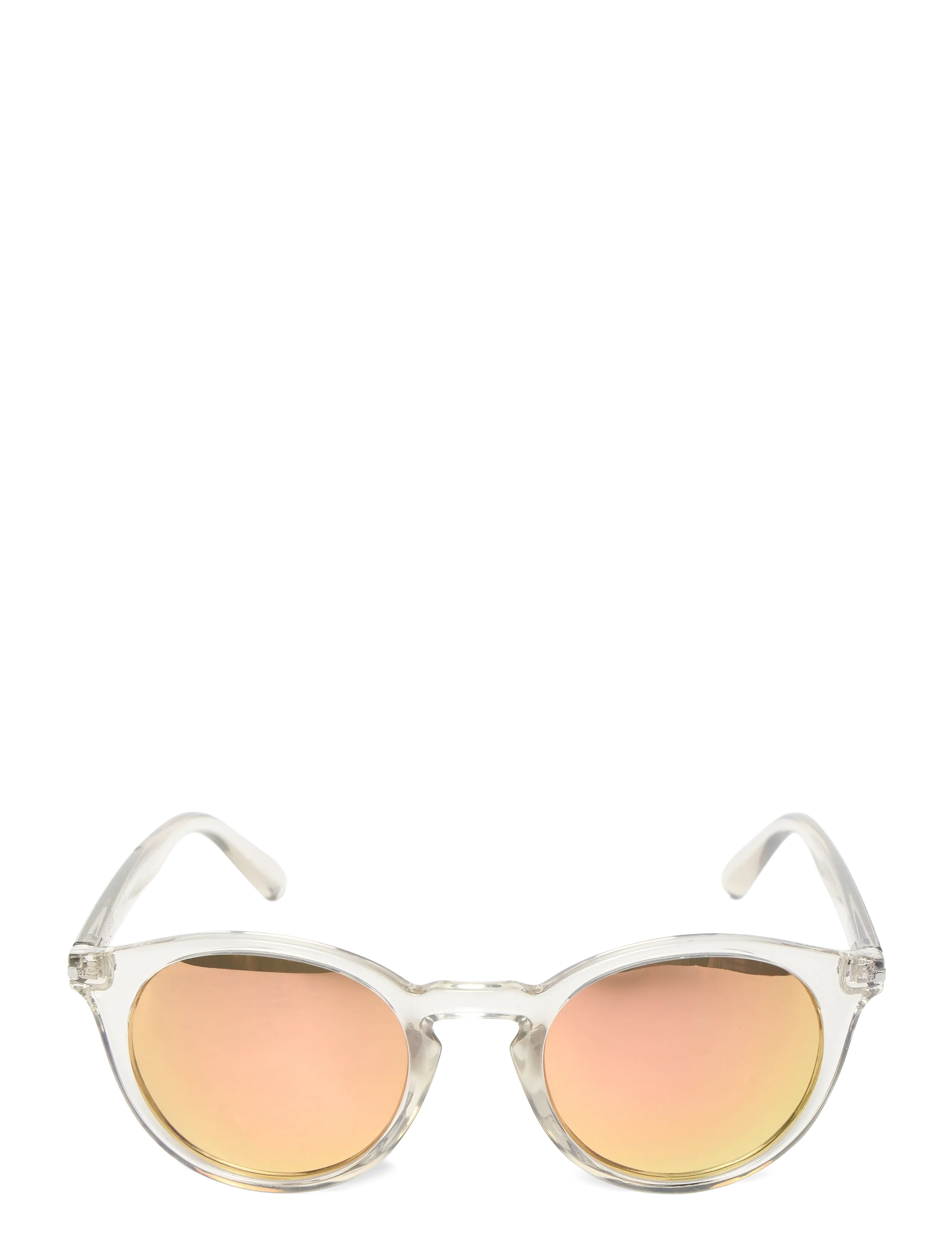 MessyWeekend - HOBBES - round frame - crystal pink polarized - 1