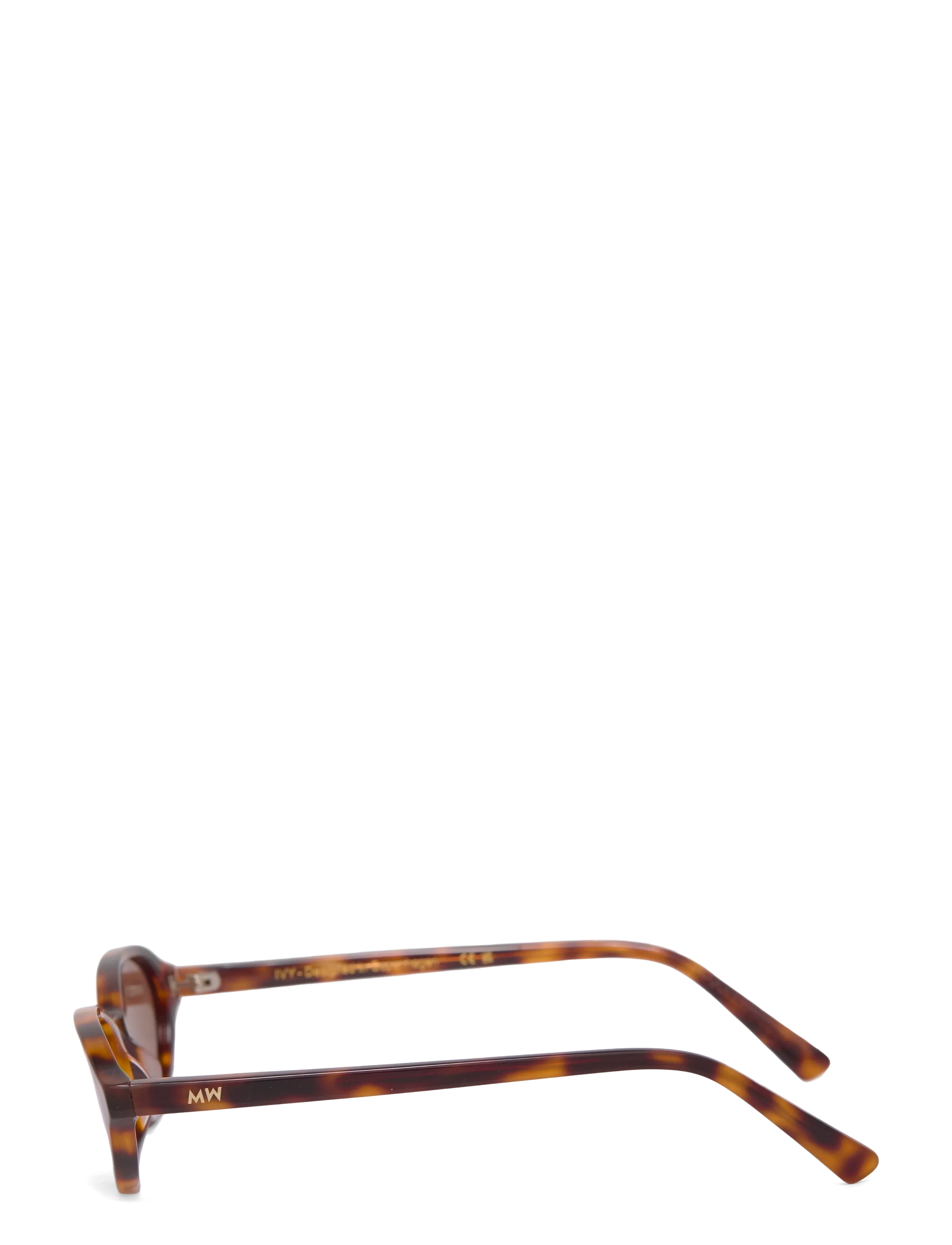 MessyWeekend - IVY - runde form - tortoise brown - 2