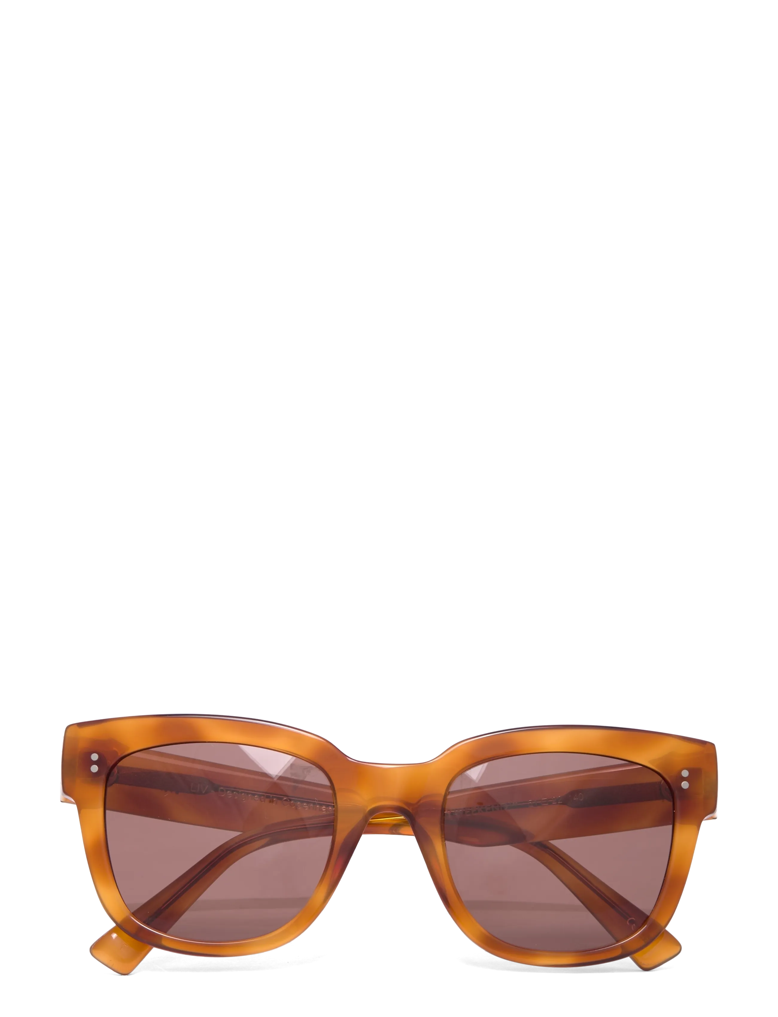 MessyWeekend Liv, One Size, Sunglasses, Braun - Square Frame Frauen