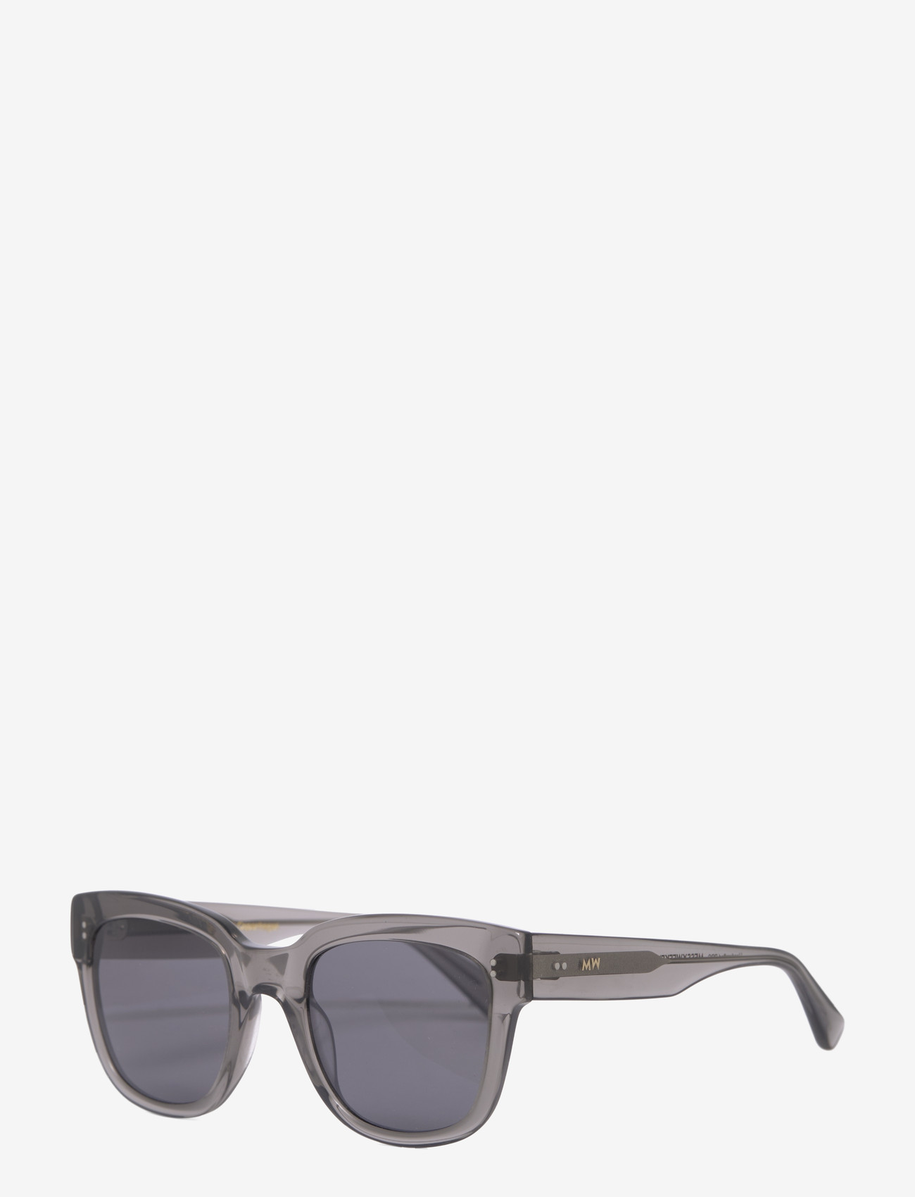 MessyWeekend - LIV - d-shaped solbriller - crystal grey - 1