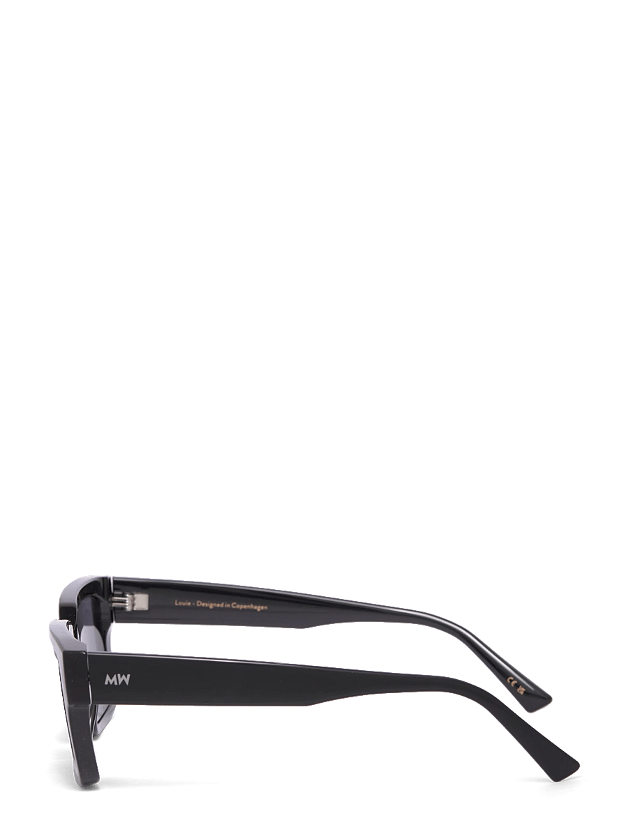 MessyWeekend - LOUIE - eckiger rahmen - black grey - 2
