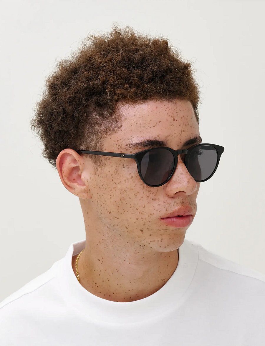 MessyWeekend - NEW DEPP - round frame - black grey - 0