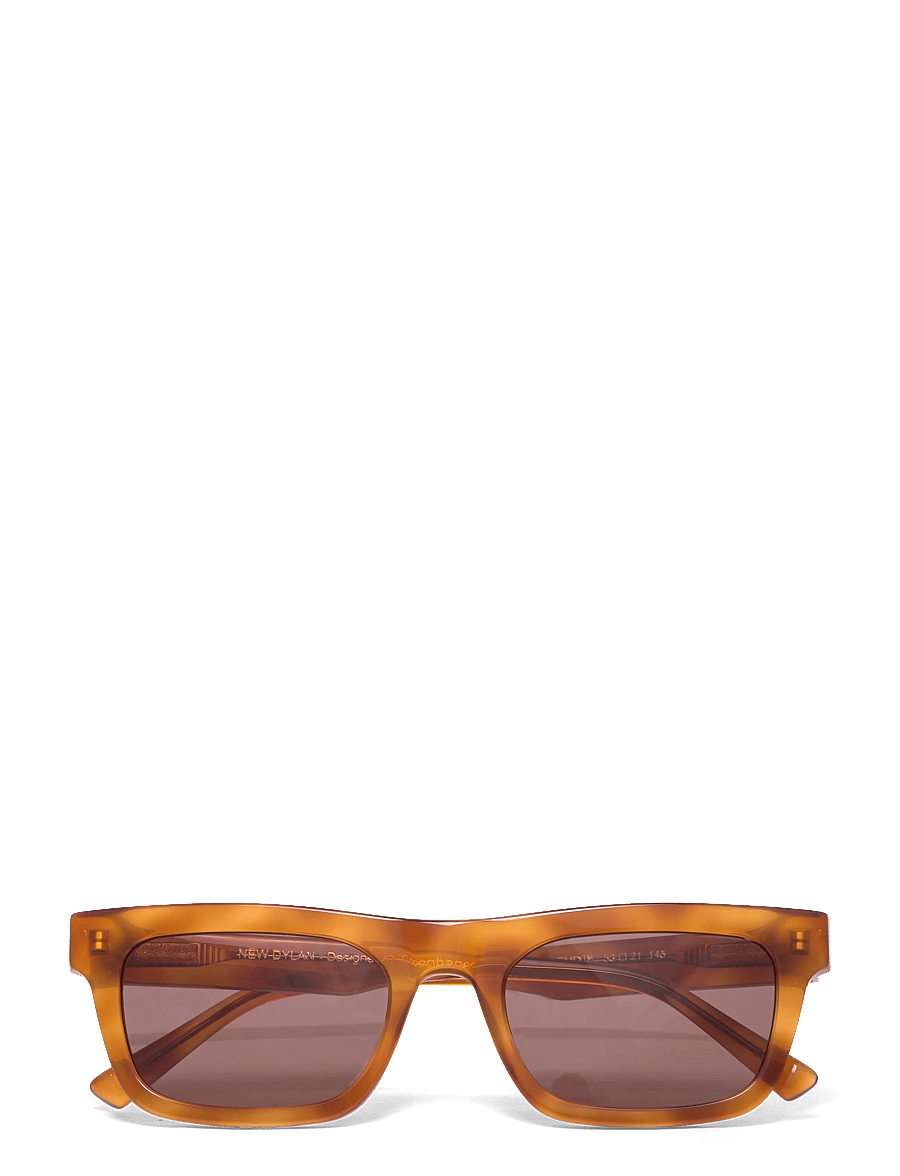 MessyWeekend - NEW DYLAN - eckiger rahmen - havana brown - 0