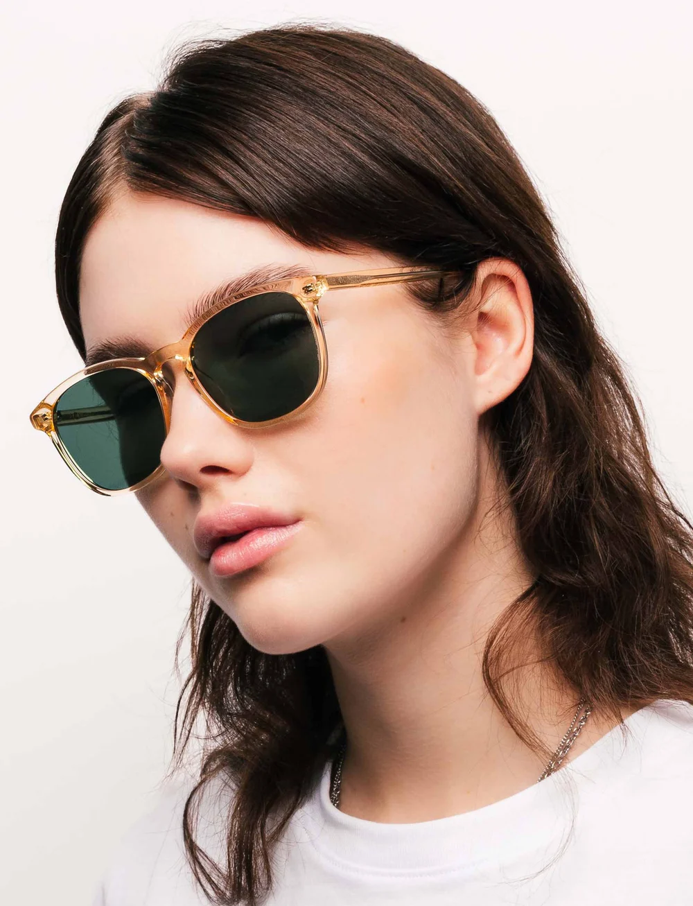 MessyWeekend - SEAN - d-shaped solbriller - champagne - 4