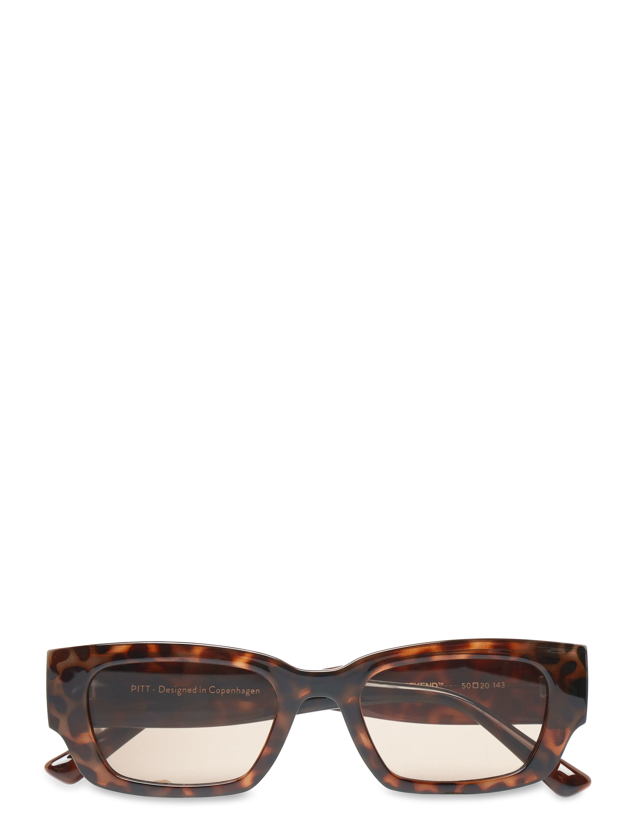 MessyWeekend Pitt, One Size, Sunglasses, Braun - D-frame- Wayfarer Frauen