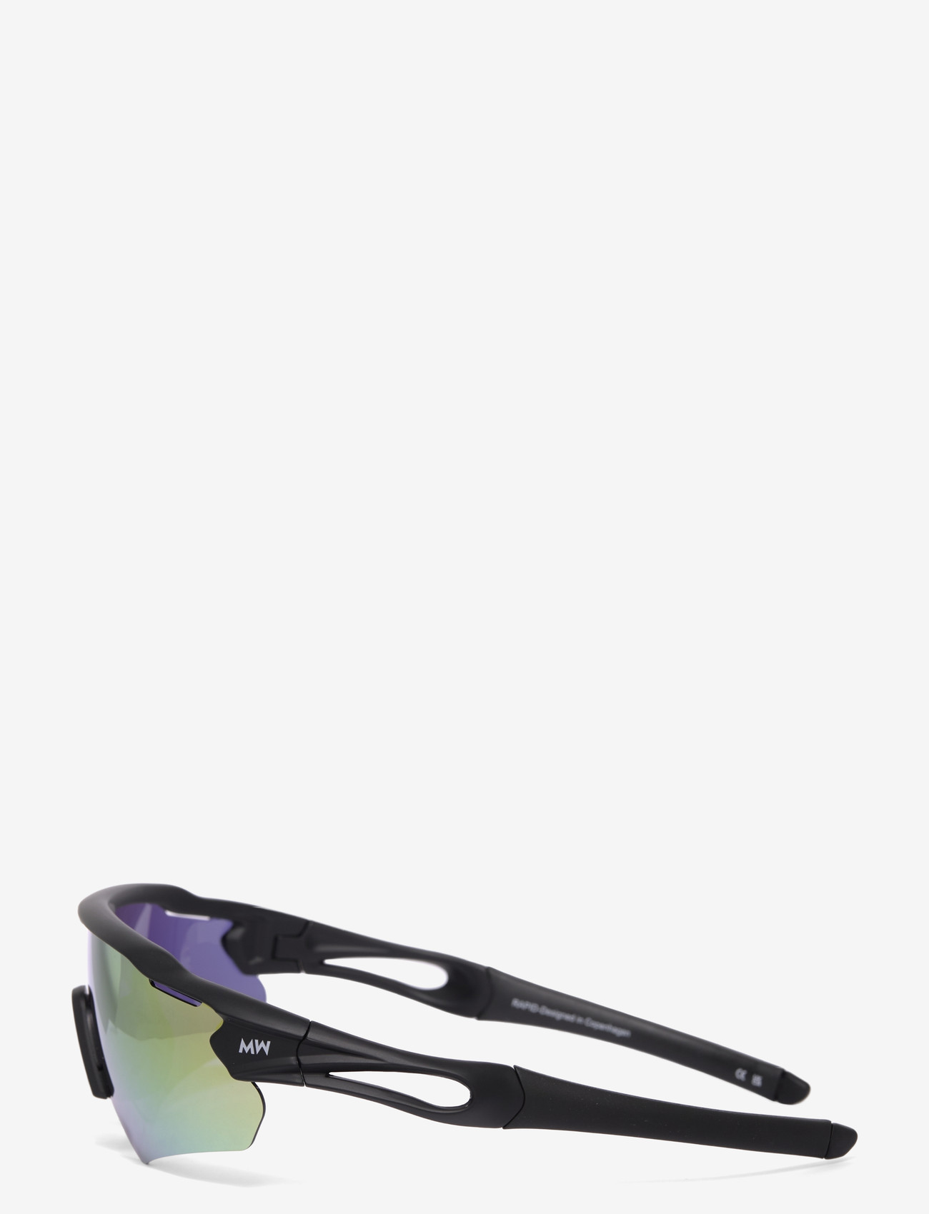 MessyWeekend - RAPID - glasses - black green revo mirrored - 2