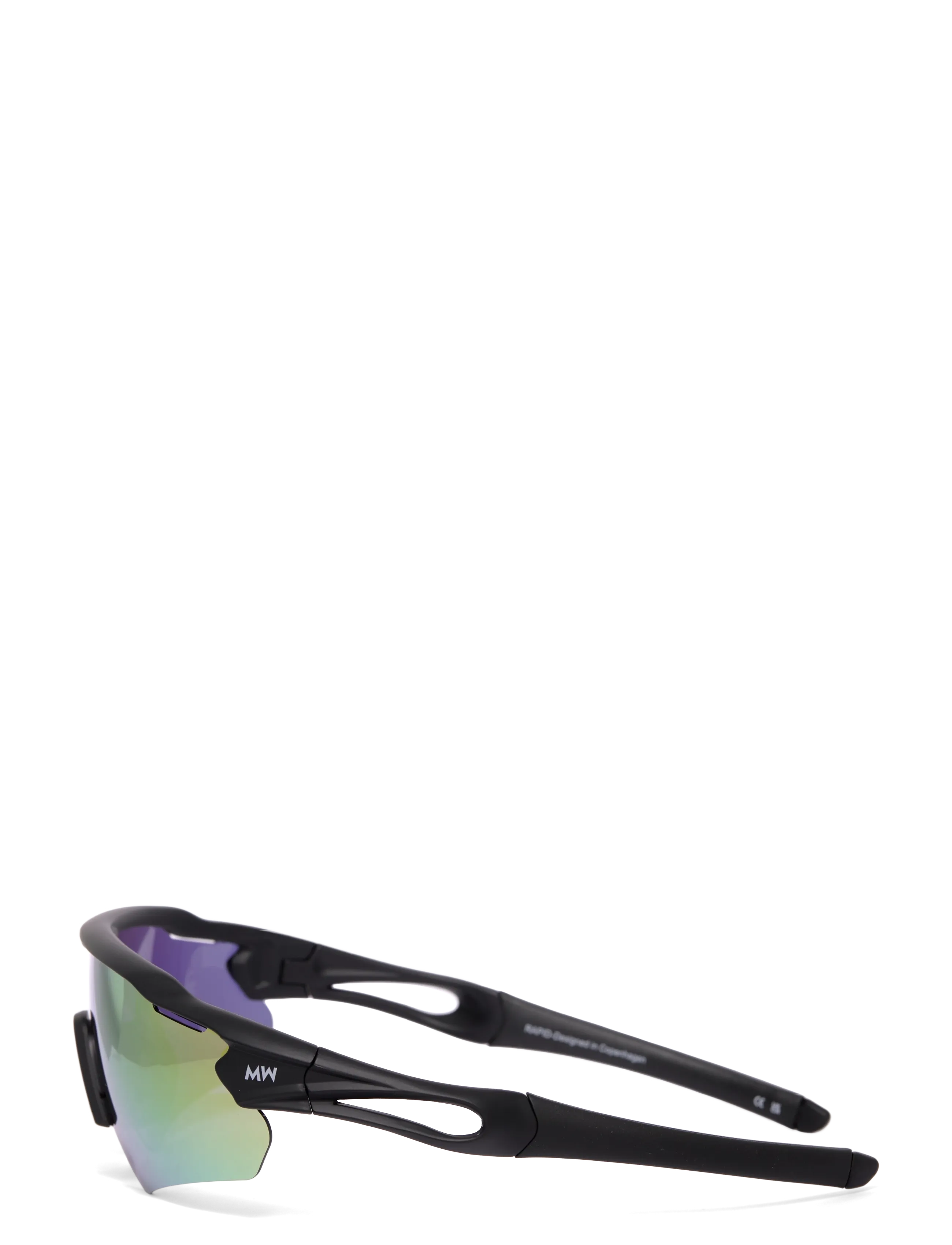 MessyWeekend - RAPID - prillid - black green revo mirrored - 2