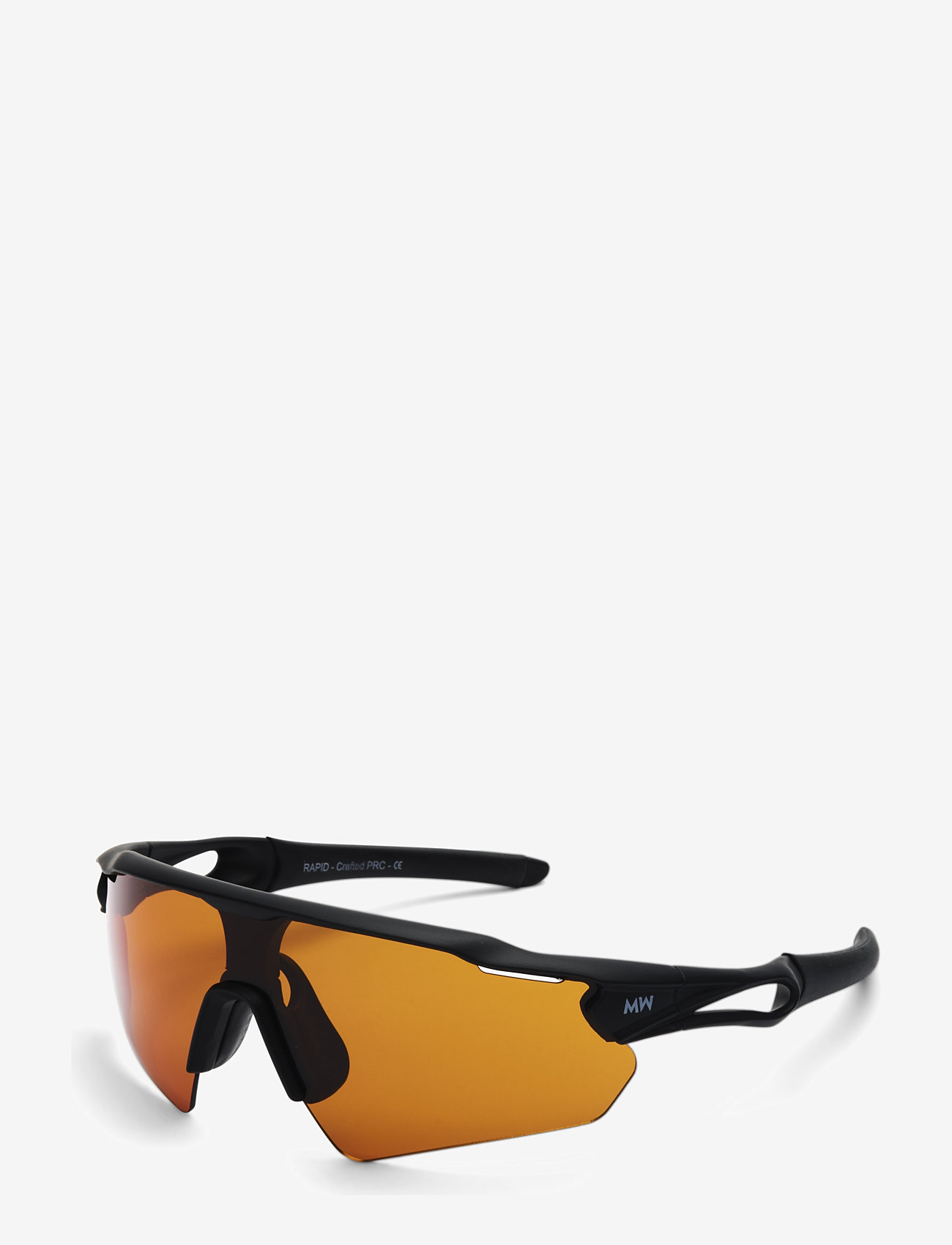 MessyWeekend - RAPID - glasses - black orange - 1