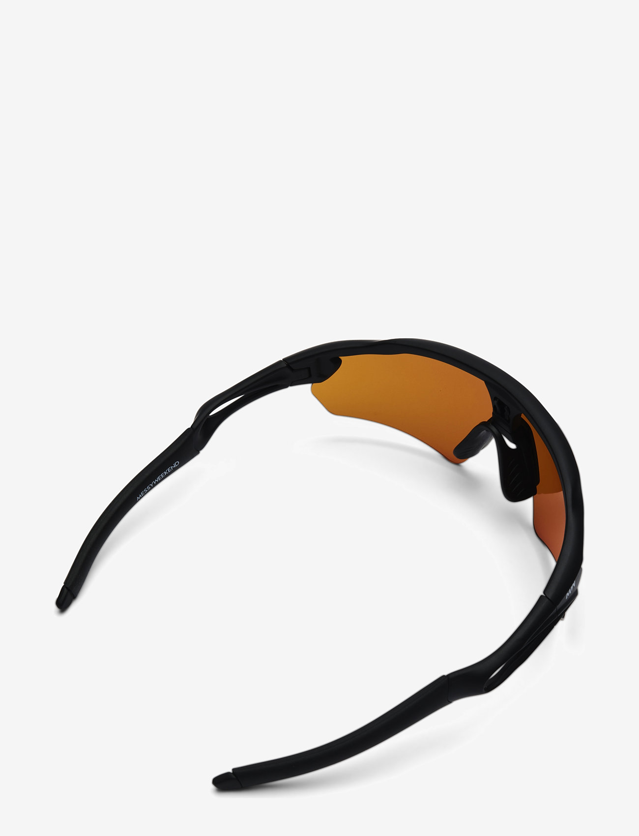 MessyWeekend - RAPID - glasses - black orange - 2