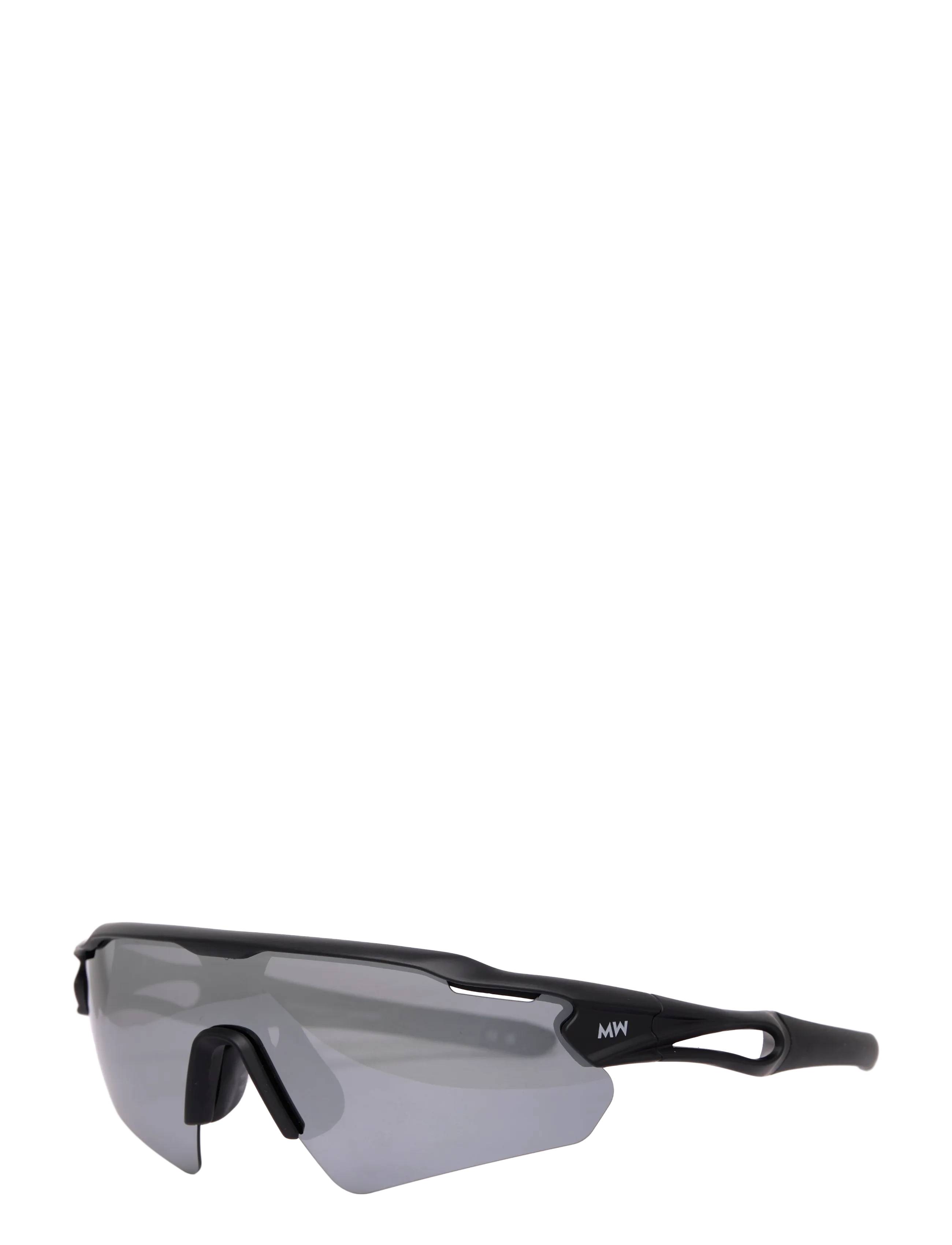 MessyWeekend - RAPID - black silver mirrored polarized - 1