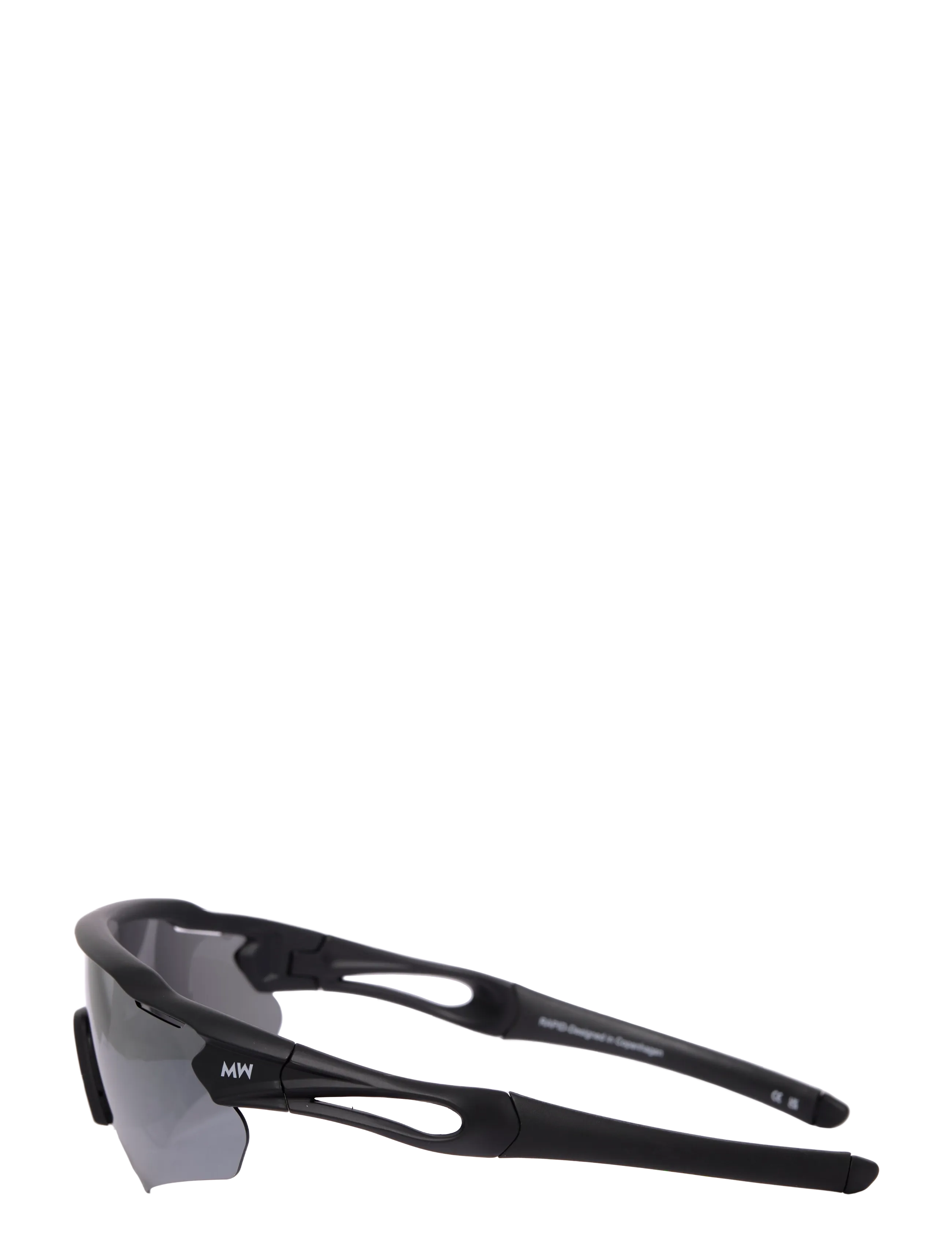 MessyWeekend - RAPID - black silver mirrored polarized - 2