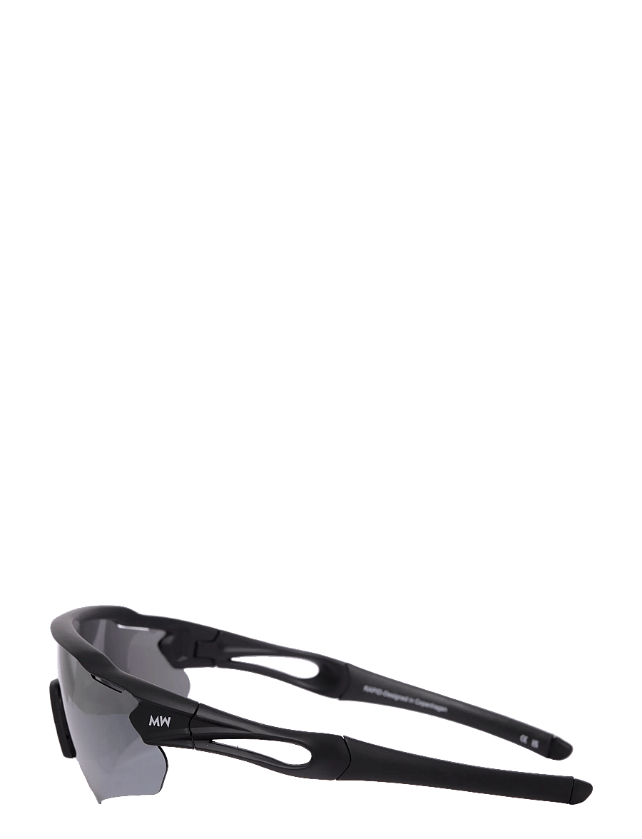 MessyWeekend - RAPID - black silver mirrored polarized - 2