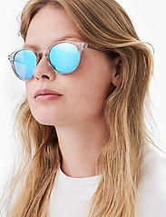 MessyWeekend - HOBBES - okrągłe okulary przeciwsłoneczne - crystal blue - 4