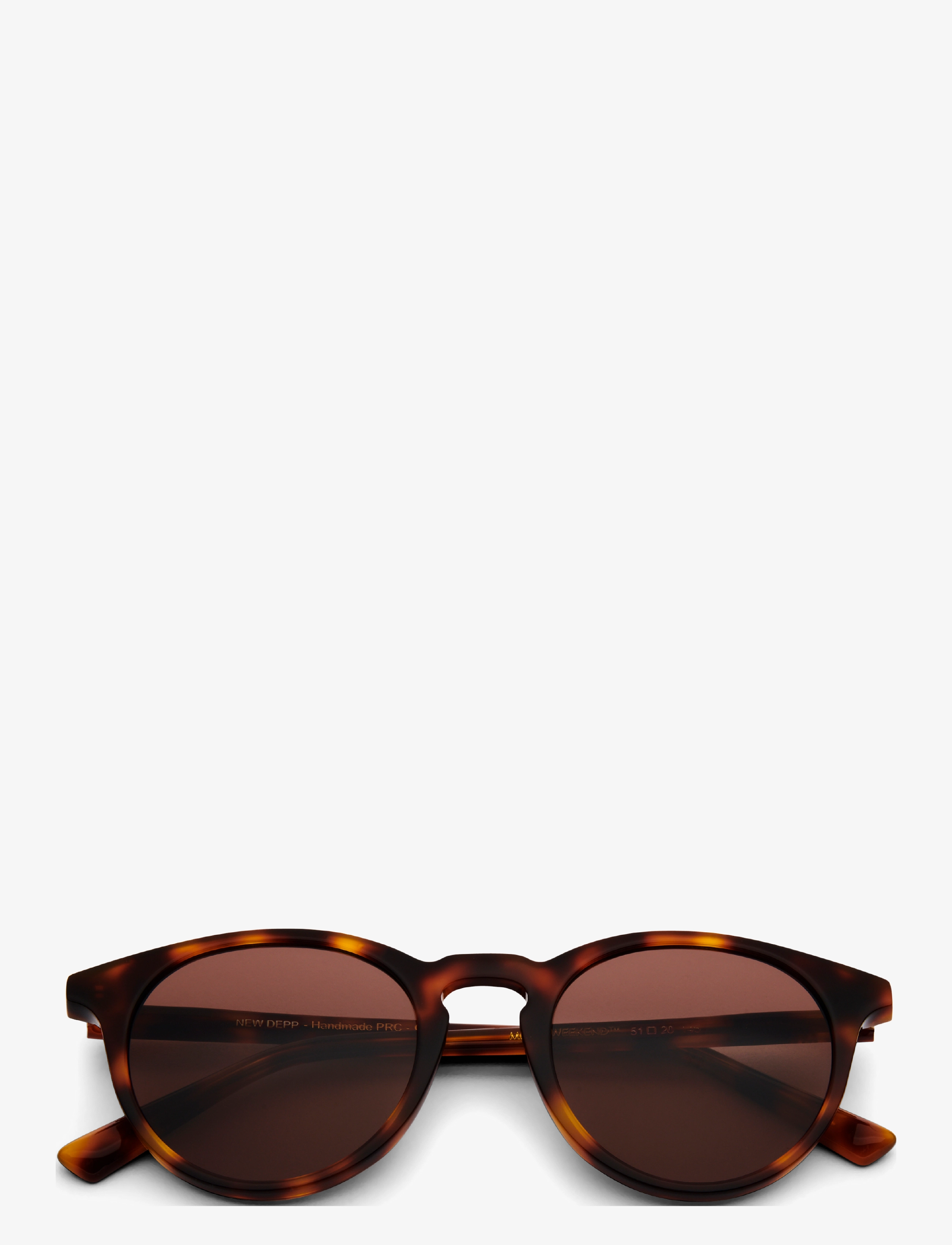 MessyWeekend - NEW DEPP - rund form - tortoise brown - 4