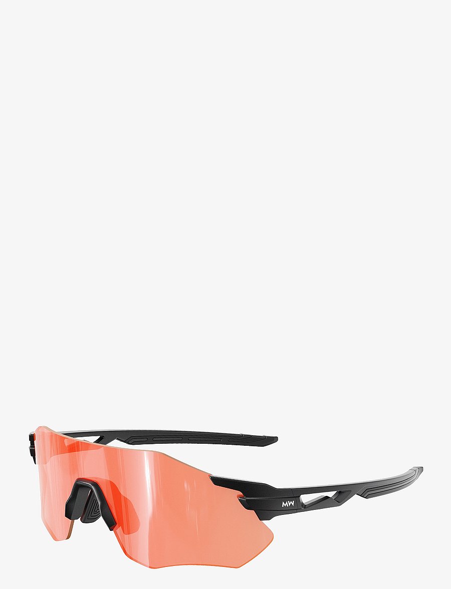 MessyWeekend - SONIC - des lunettes - black orange mirrored polarized - 1
