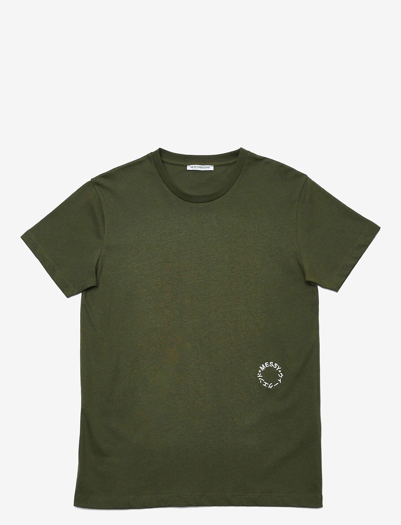 MessyWeekend - TEE SS23 - short-sleeved t-shirts - army - 0