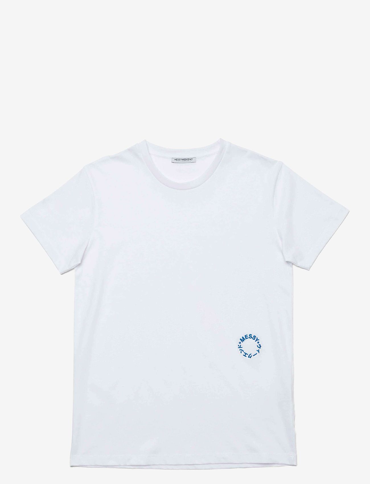 MessyWeekend - TEE SS23 - short-sleeved t-shirts - white - 0