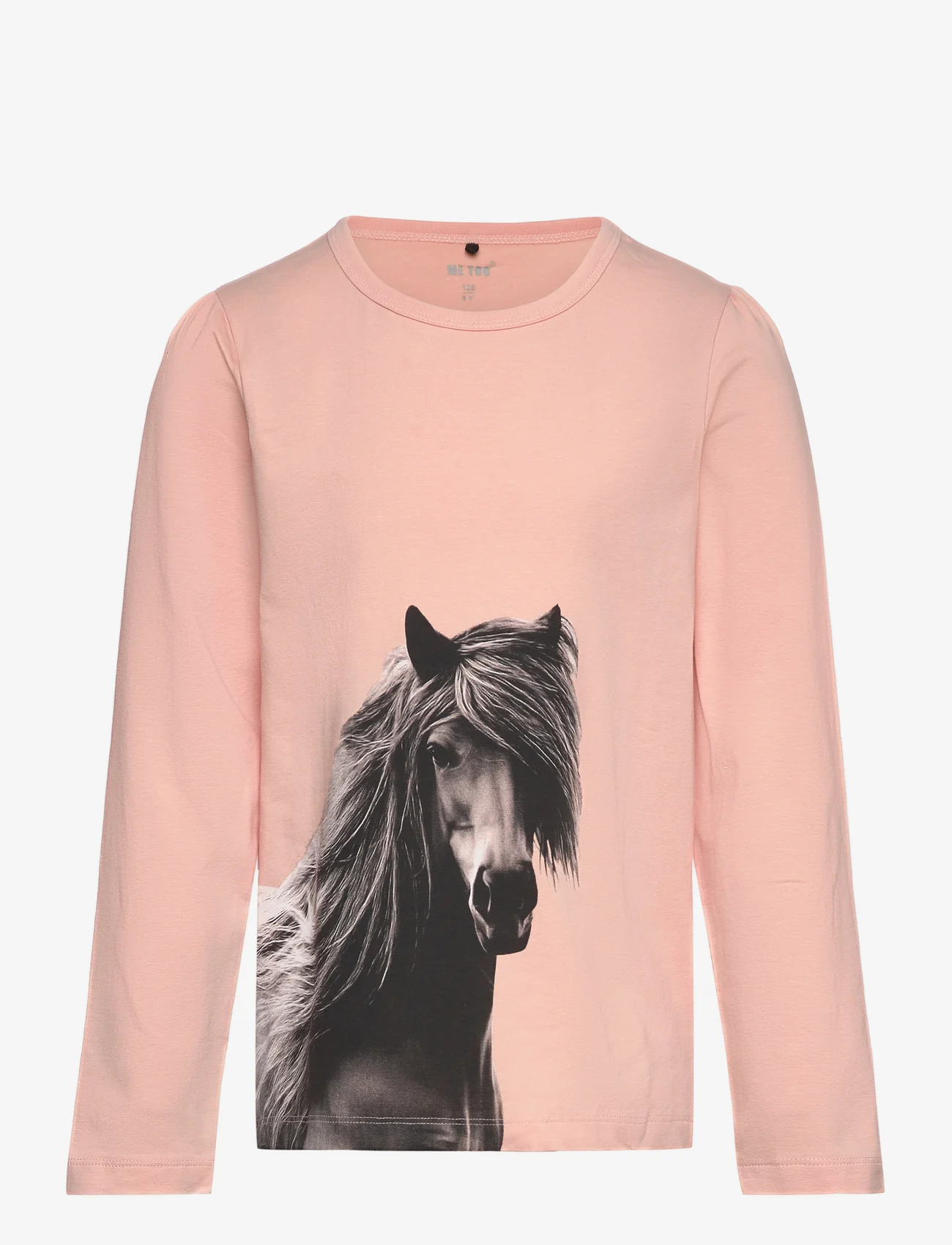 MeToo - T-shirt LS - langermede t-skjorter - dusty pink - 0