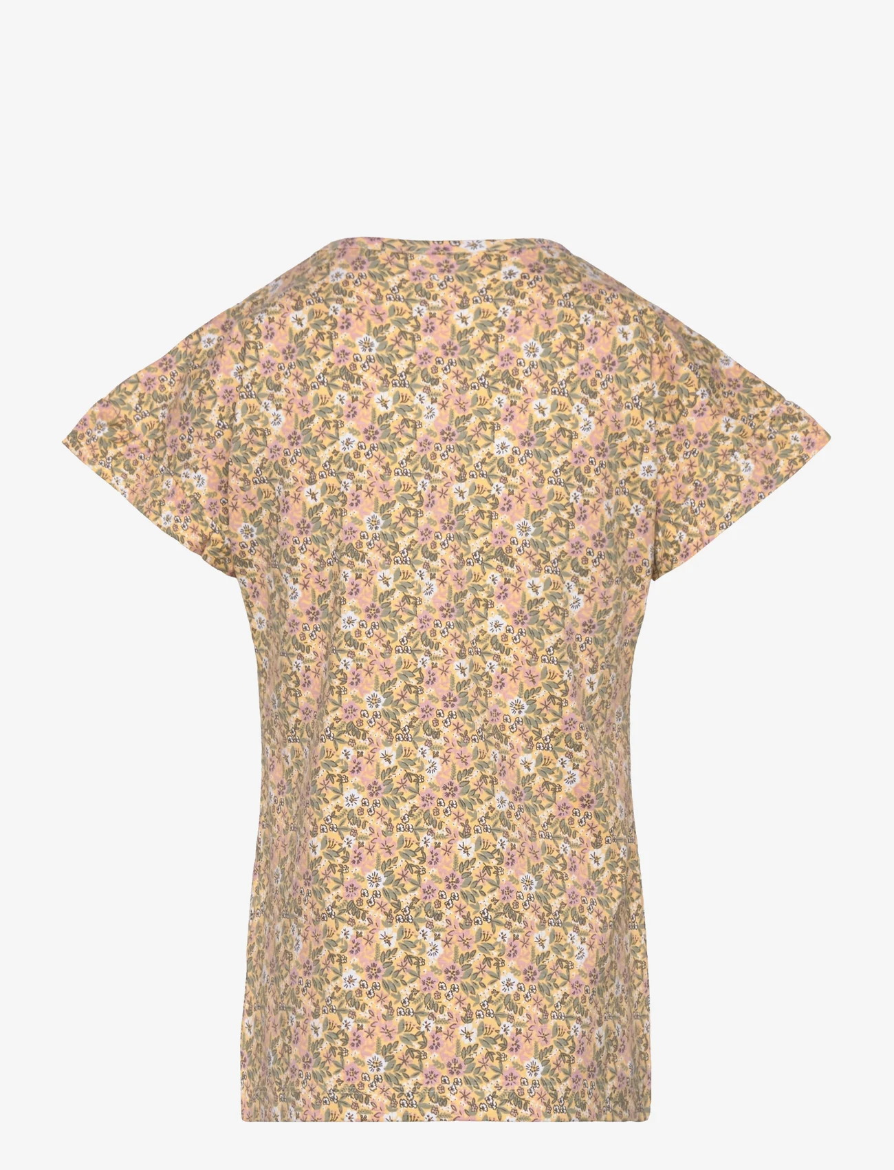 MeToo - T-shirt SS - kortärmade t-shirts - golden haze - 1