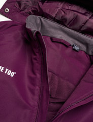 MeToo - Coverall, solid - softshell kombed - potent purple - 3