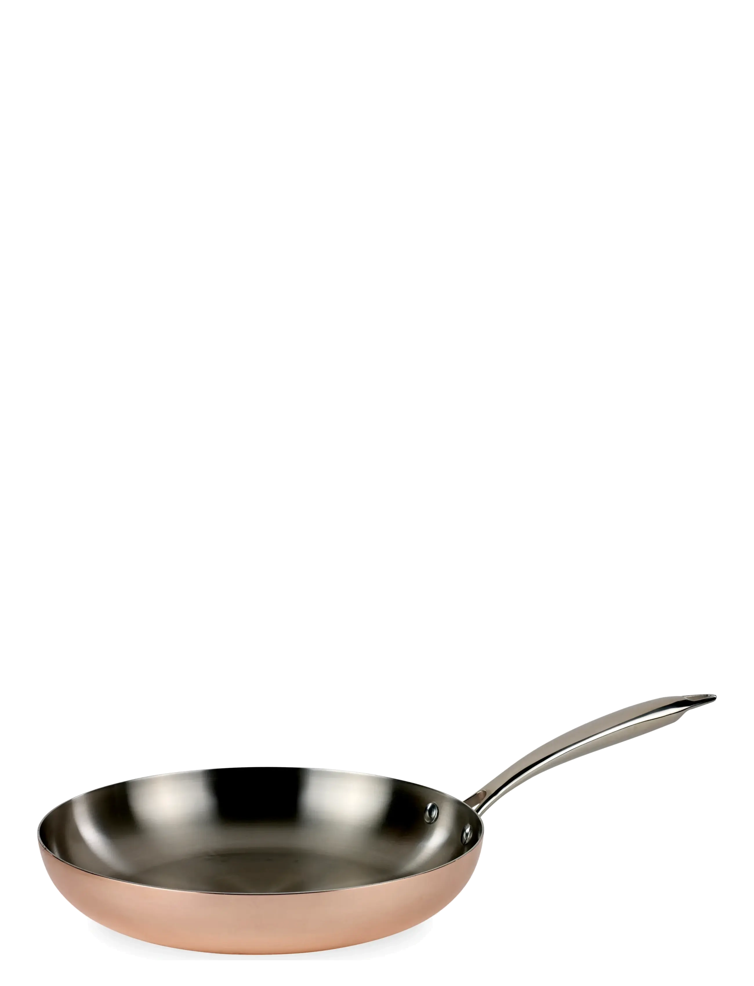 Blomsterbergs Copper fry pan - Frying pans & Skillets - METAL / silver