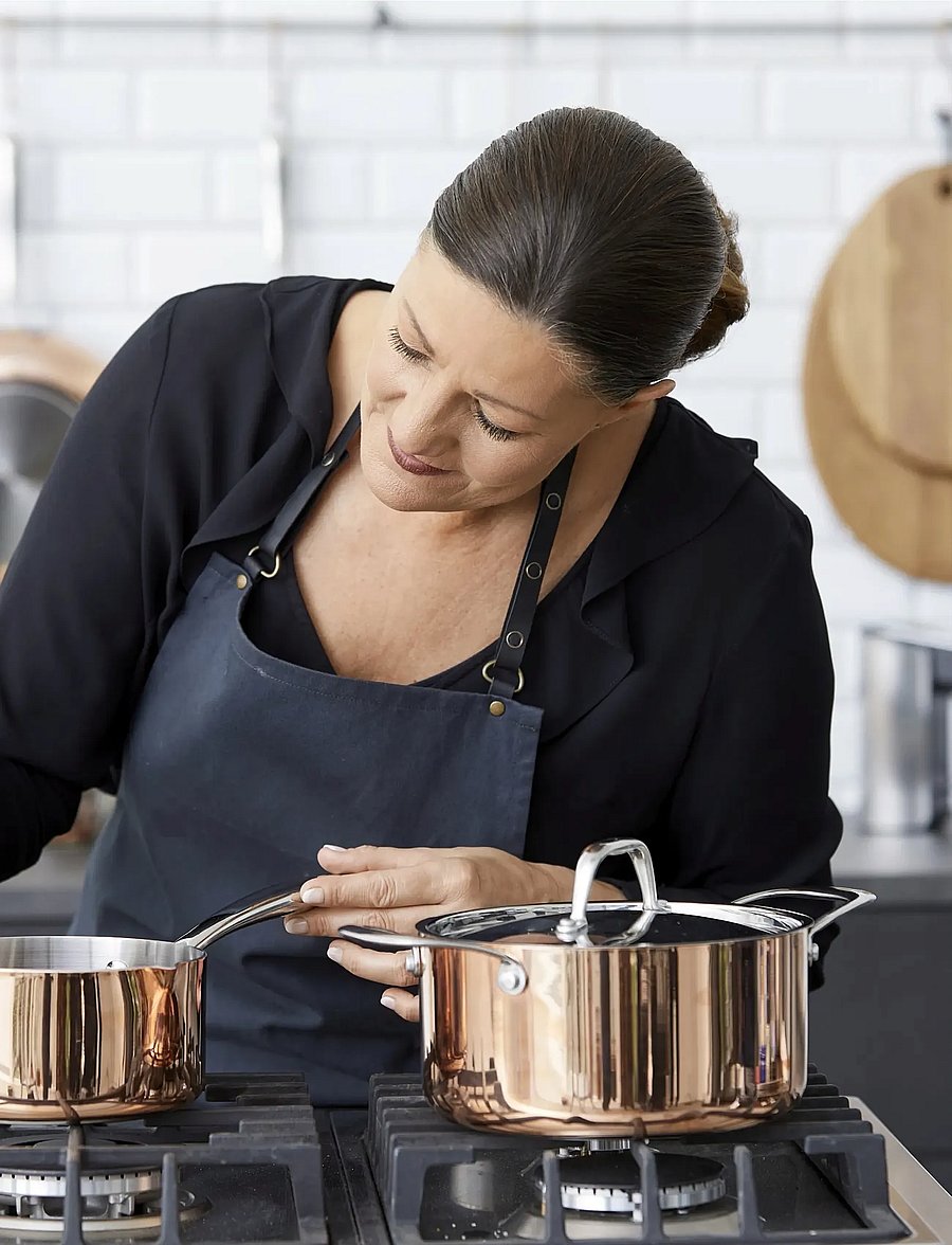 Blomsterbergs - Copper casserolle - auflaufformen - metal - 3