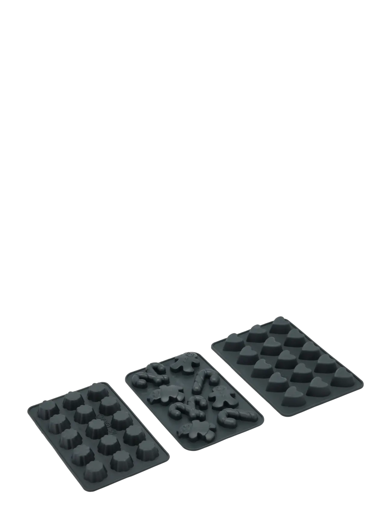 Blomsterbergs Chocolate mould 3 parts - Baking accessories - GREY / grey