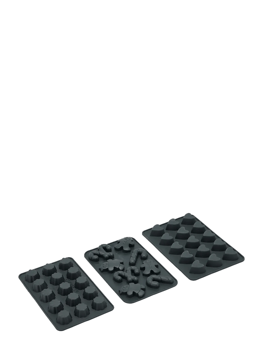 Blomsterbergs - Chocolate mould 3 parts - grey - 1