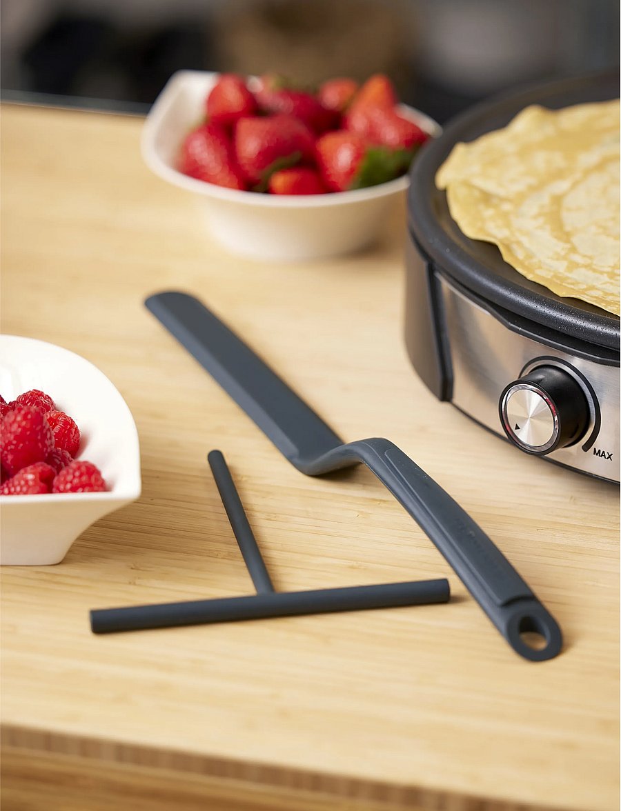 Blomsterbergs - Pancake utensils - backzubehör - grey - 0