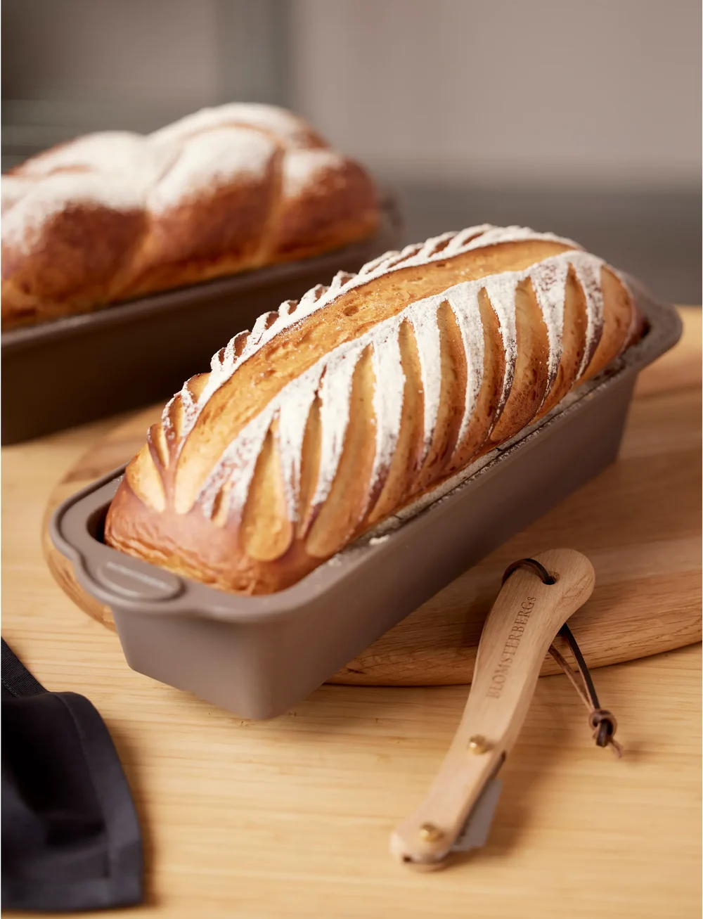 Blomsterbergs - Loaf pan - brotbackformen - beige - 2