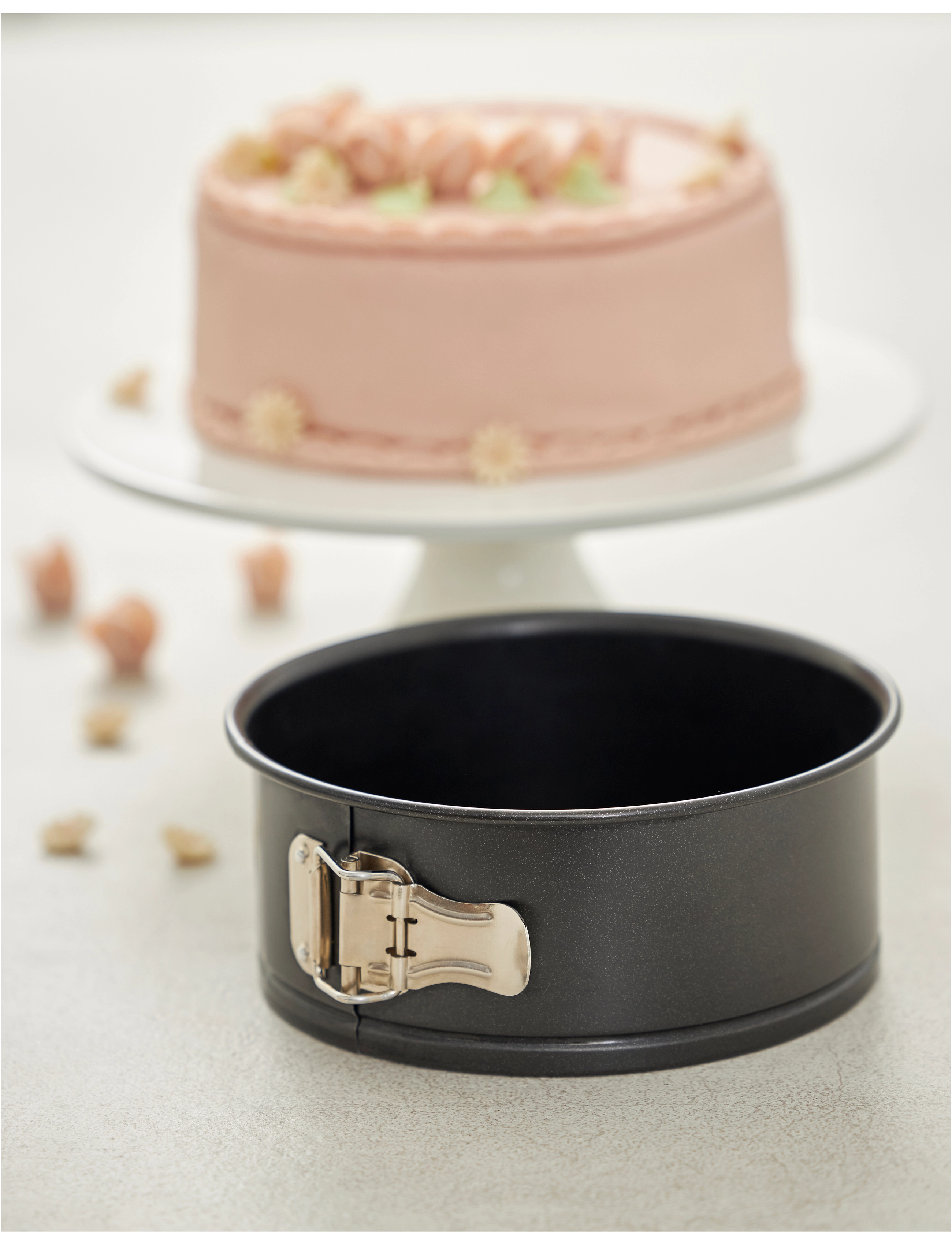 Blomsterbergs Springform, 20 cm, Baking Tins, Schwarz - Cookies- & Cake Homeware