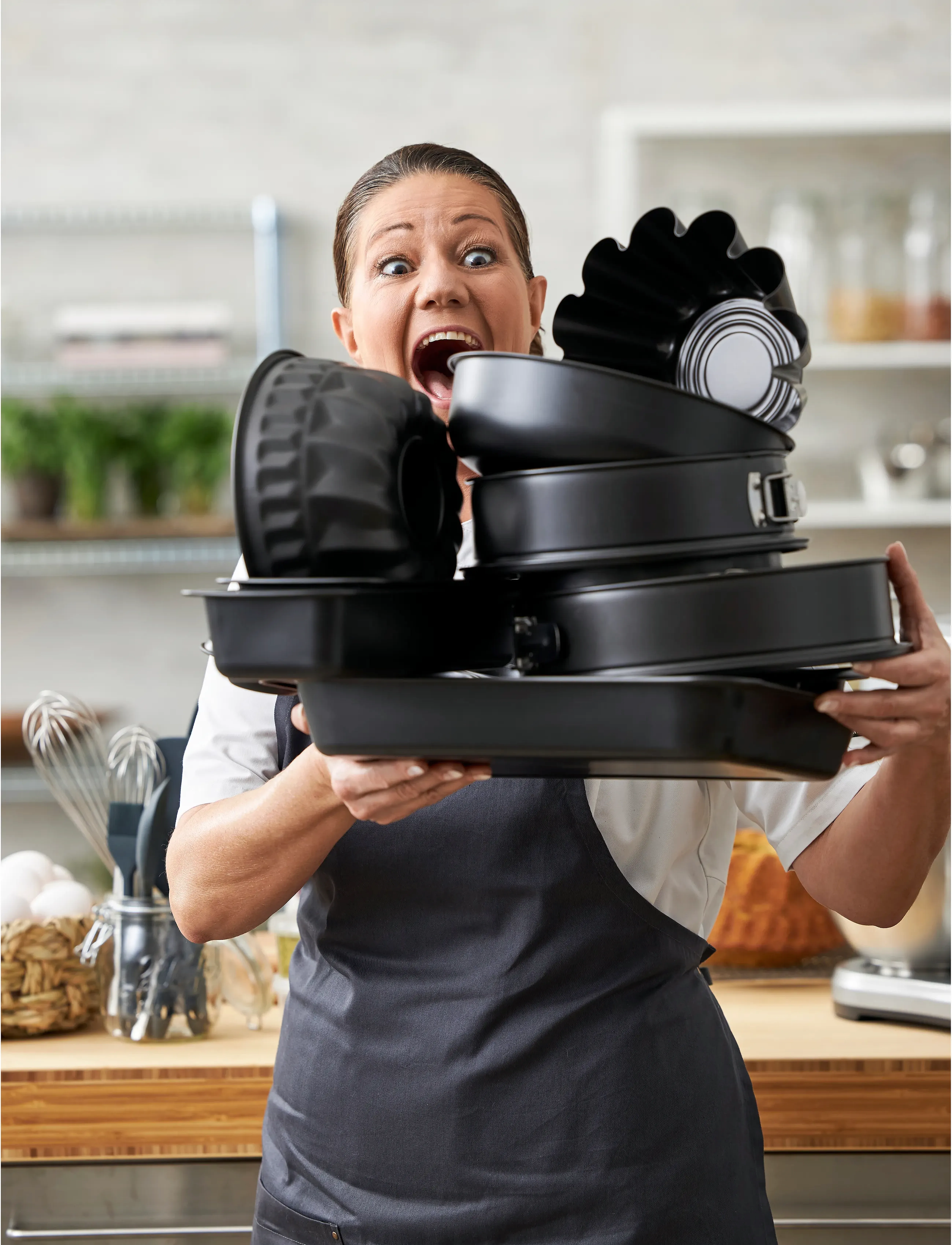 Blomsterbergs Springform, 28 cm, Baking Tins, Schwarz - Cookies- & Cake Homeware