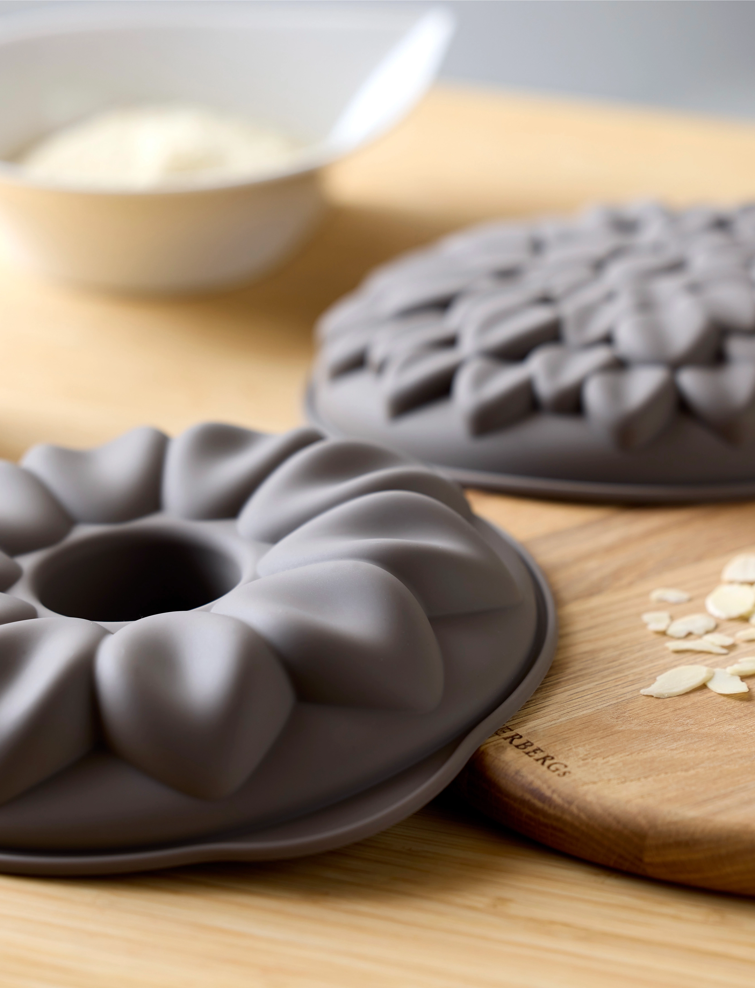 Blomsterbergs Mousseform, 20X3.8 cm, Baking Tins, Beige - Cookies- & Cake Homeware