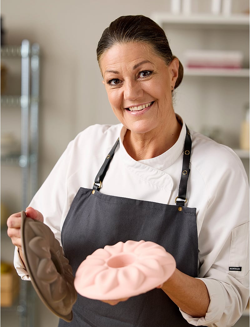 Blomsterbergs - Mousse mould Flower - formy do ciastek i ciast - beige - 3