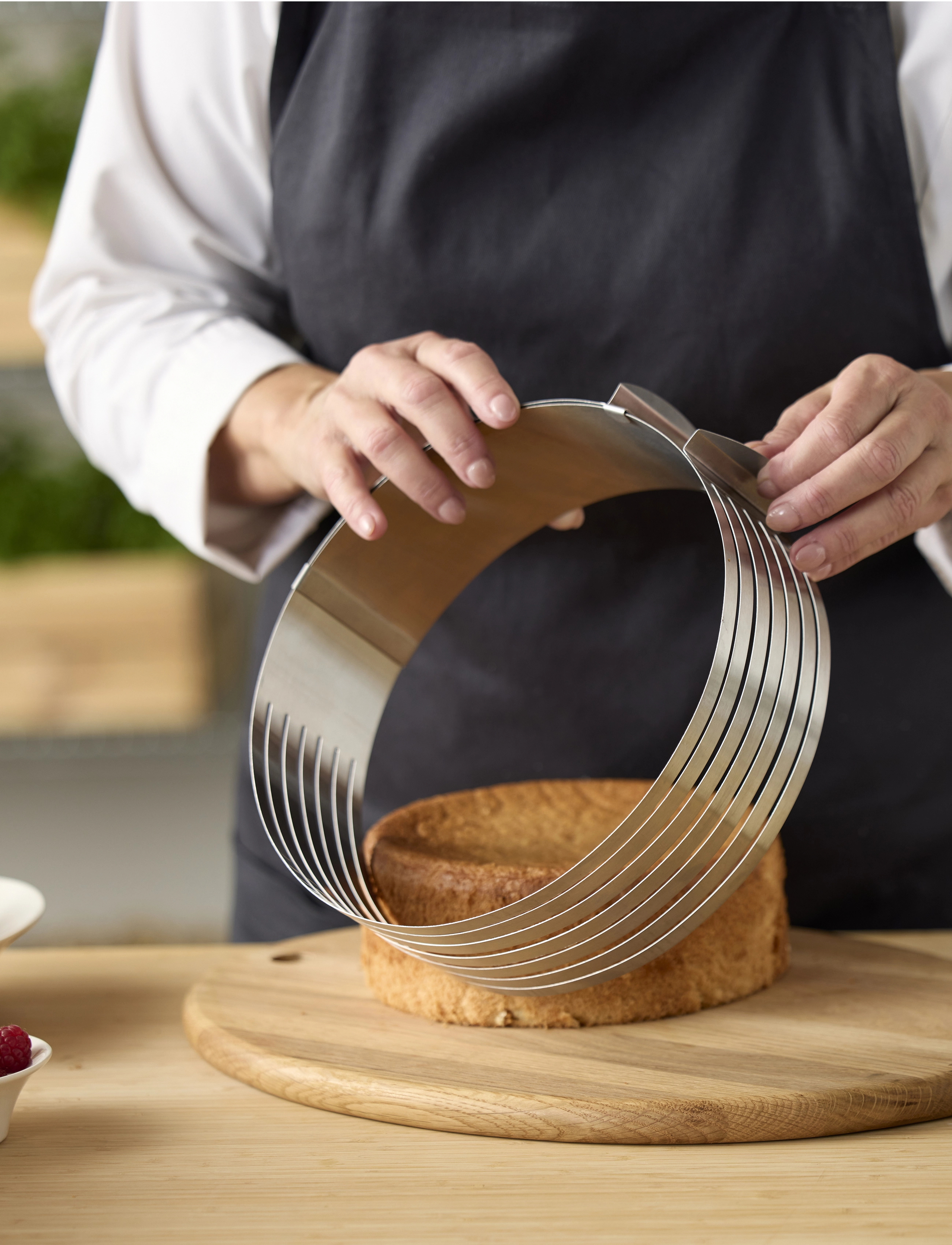 Blomsterbergs Kagedeler/Kageskærer, 24-30X 8 cm, Cutlery, Silber - Cake Knifes, Homeware