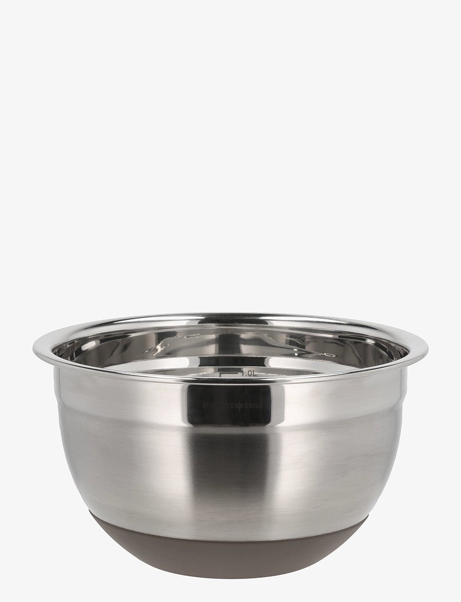 Blomsterbergs - Mixing bowl w. silicone base - segamiskausid - beige - 1
