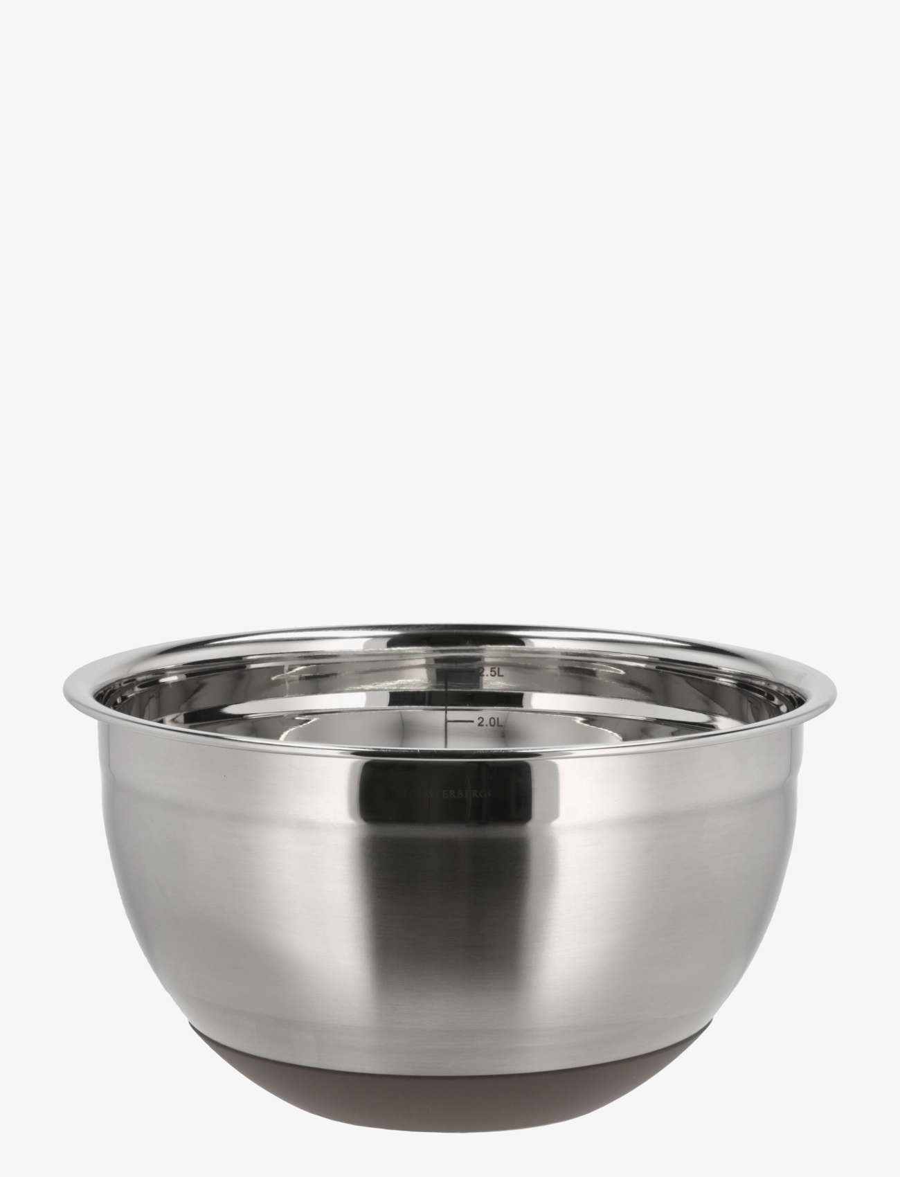 BLOMSTERBERGS Røreskål M. Silikonebund Silber - 3 LITER - Unisex