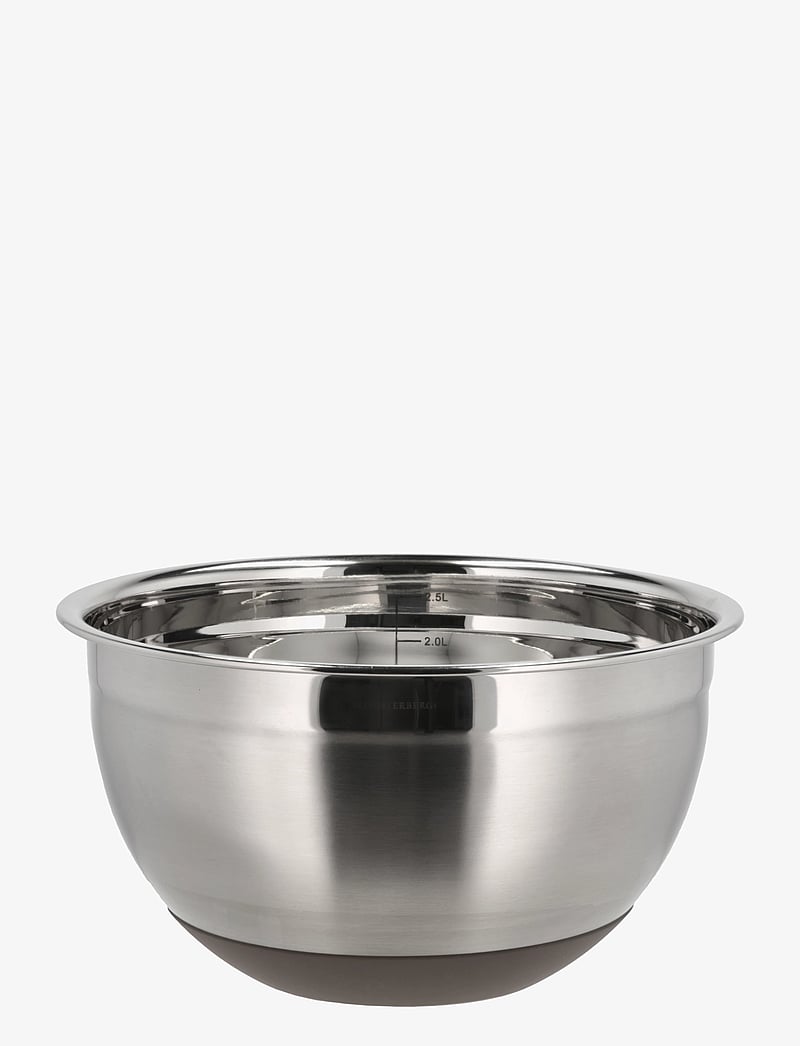 Blomsterbergs - Mixing bowl w. silicone base - segamiskausid - beige - 1