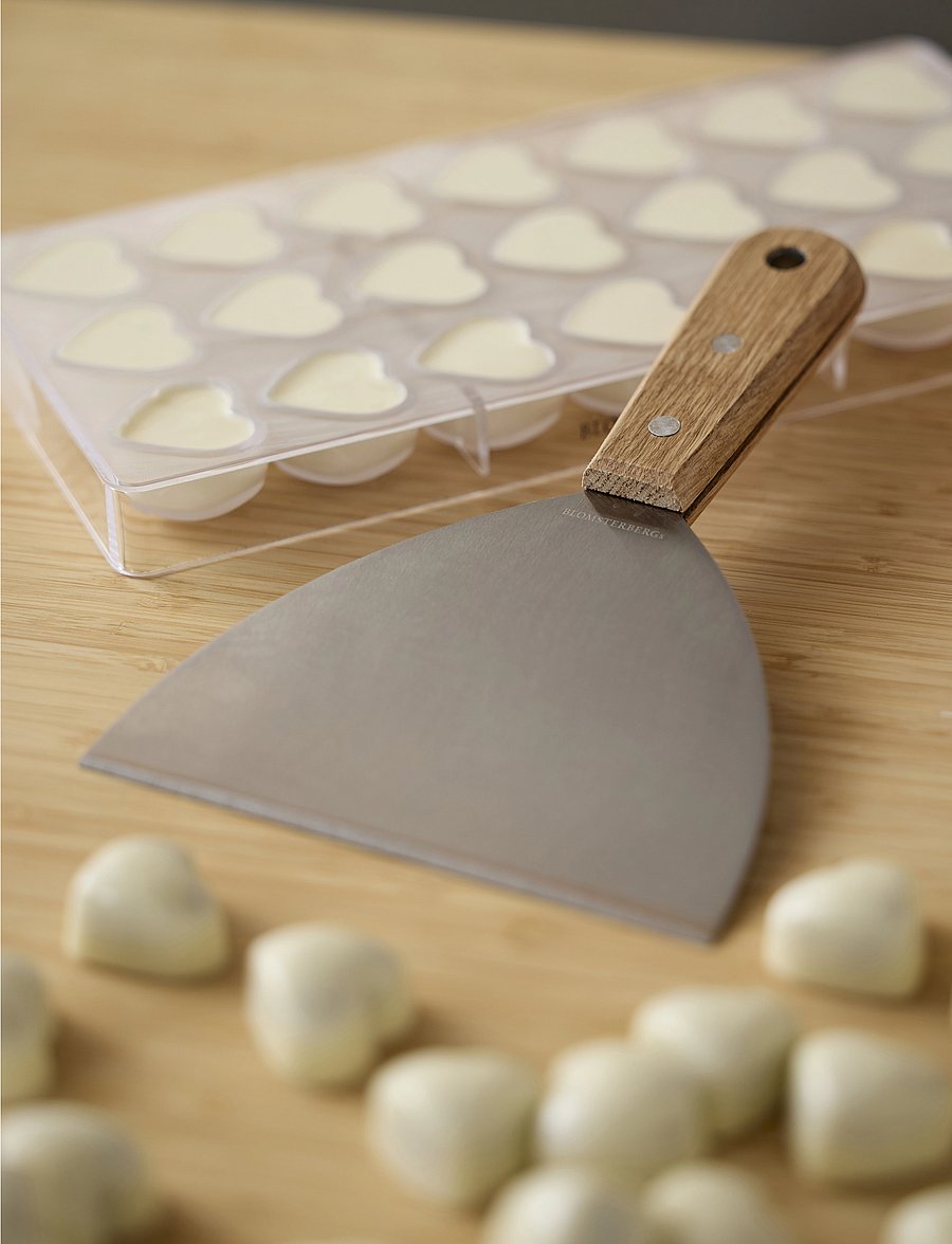 Blomsterbergs - Chocolate spatula - pitsatarbed - metall - 2