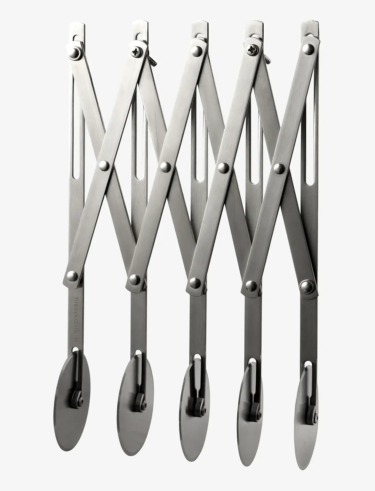Blomsterbergs - Pastry cutter with 5 wheels - backzubehör - metall - 2