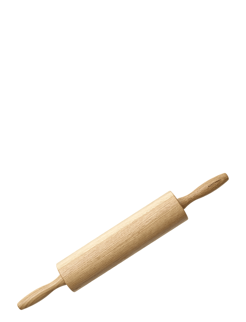 Blomsterbergs - Rolling pin with ball bearings - teigrollen - natur - 0