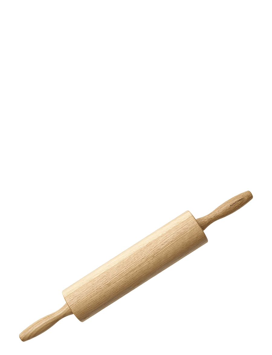 Blomsterbergs - Rolling pin with ball bearings - teigrollen - natur - 1
