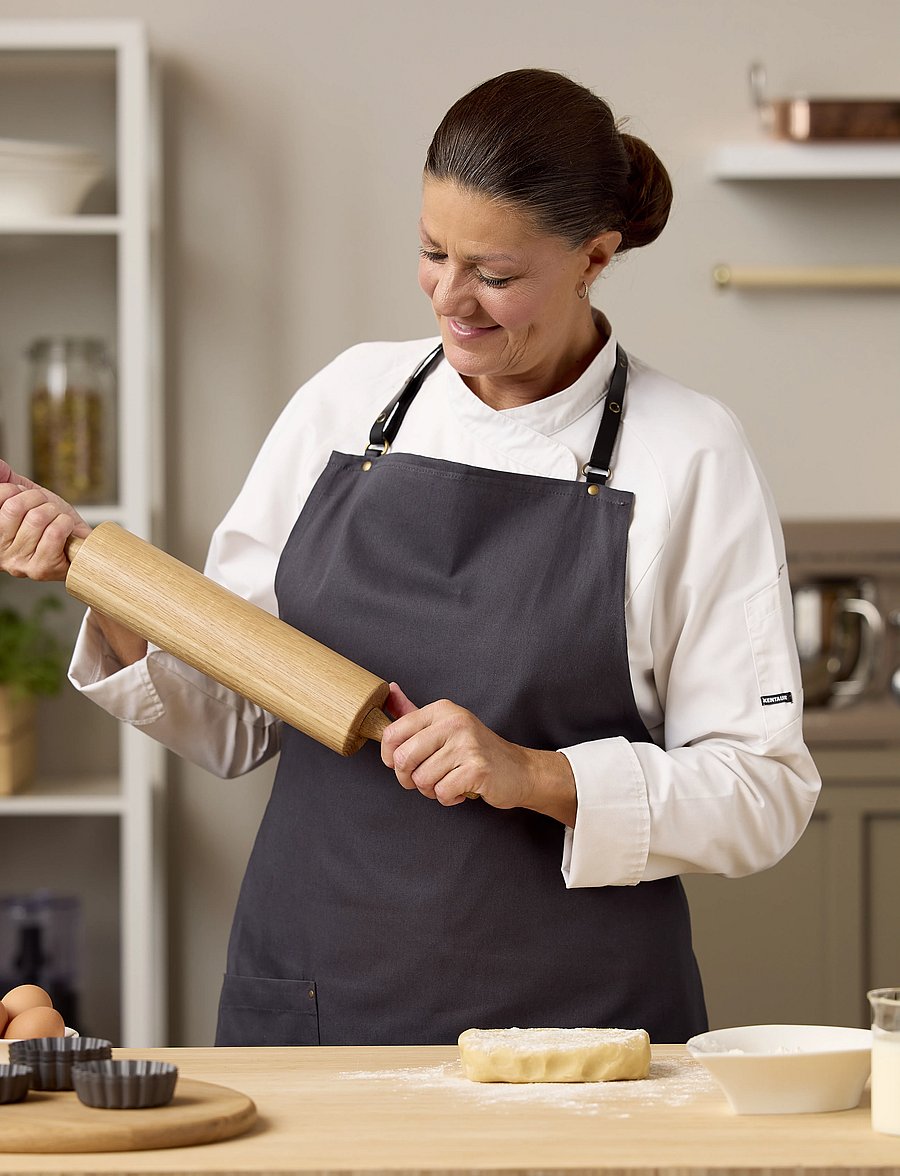 Blomsterbergs - Rolling pin with ball bearings - teigrollen - natur - 3