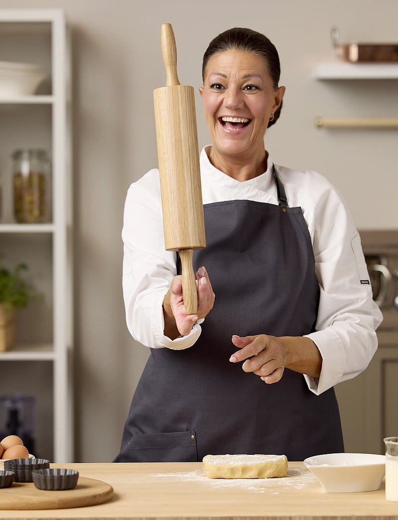 Blomsterbergs - Rolling pin with ball bearings - teigrollen - natur - 5