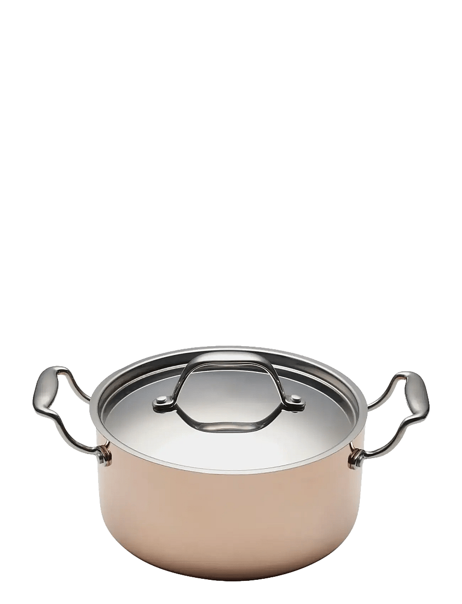 Blomsterbergs - Pot with lid 3 liter - auflaufformen - metall - 1