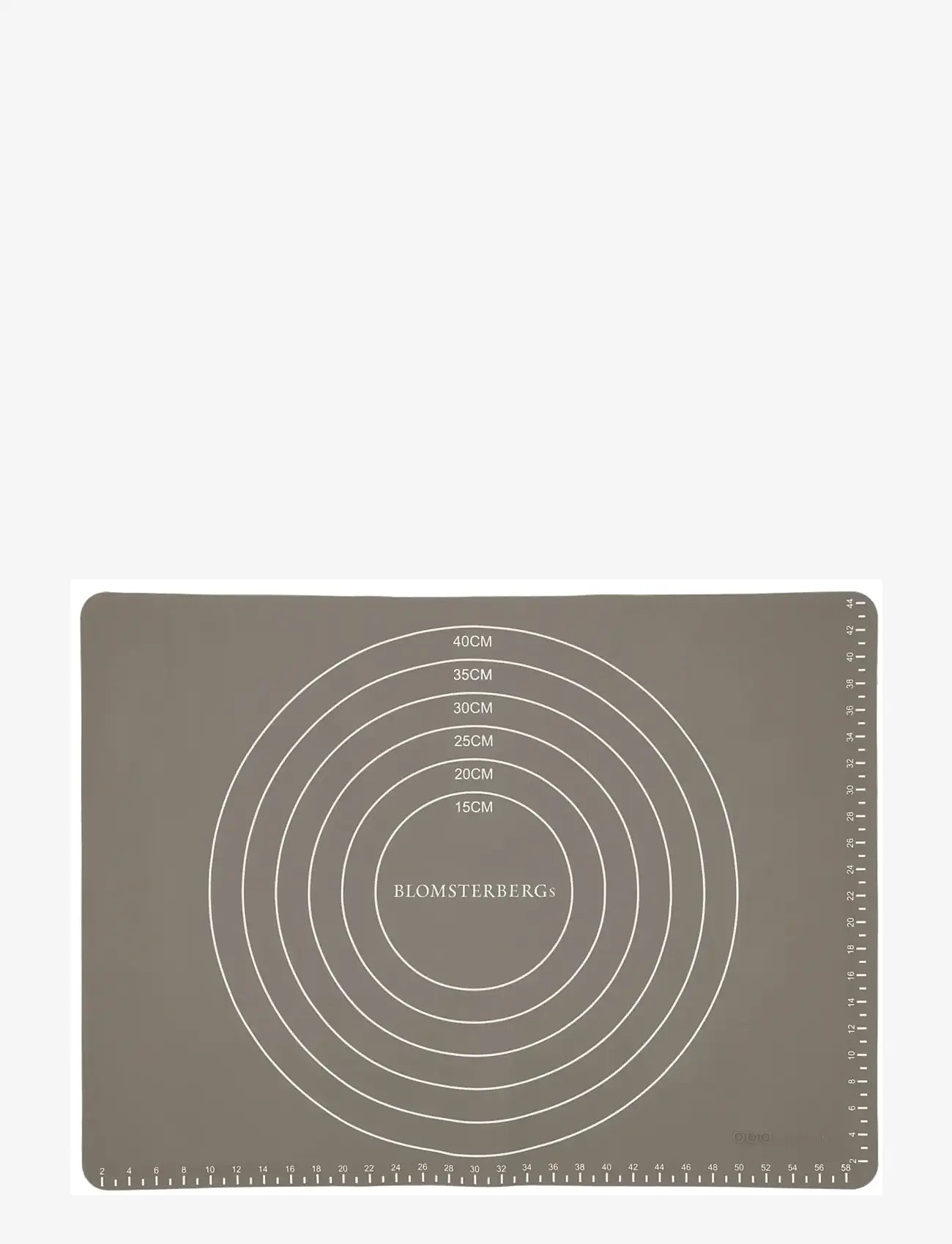 Blomsterbergs - Baking mat with measurements 45 x 60 cm Latte Silicone - kiti kepimo reikmenys - beige - 0