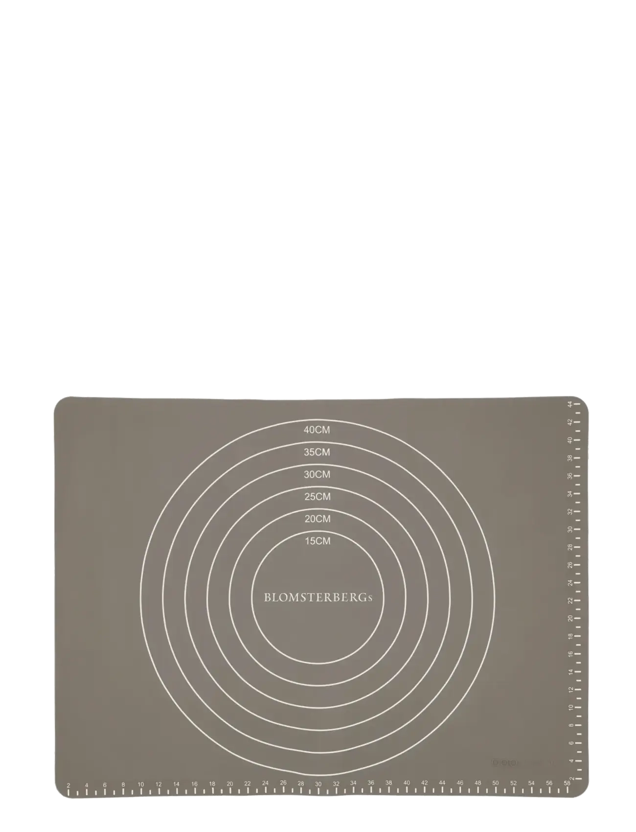 Blomsterbergs Baking mat with measurements 45 x 60 cm Latte Silicone - Leivontatarvikkeet - BEIGE / beige